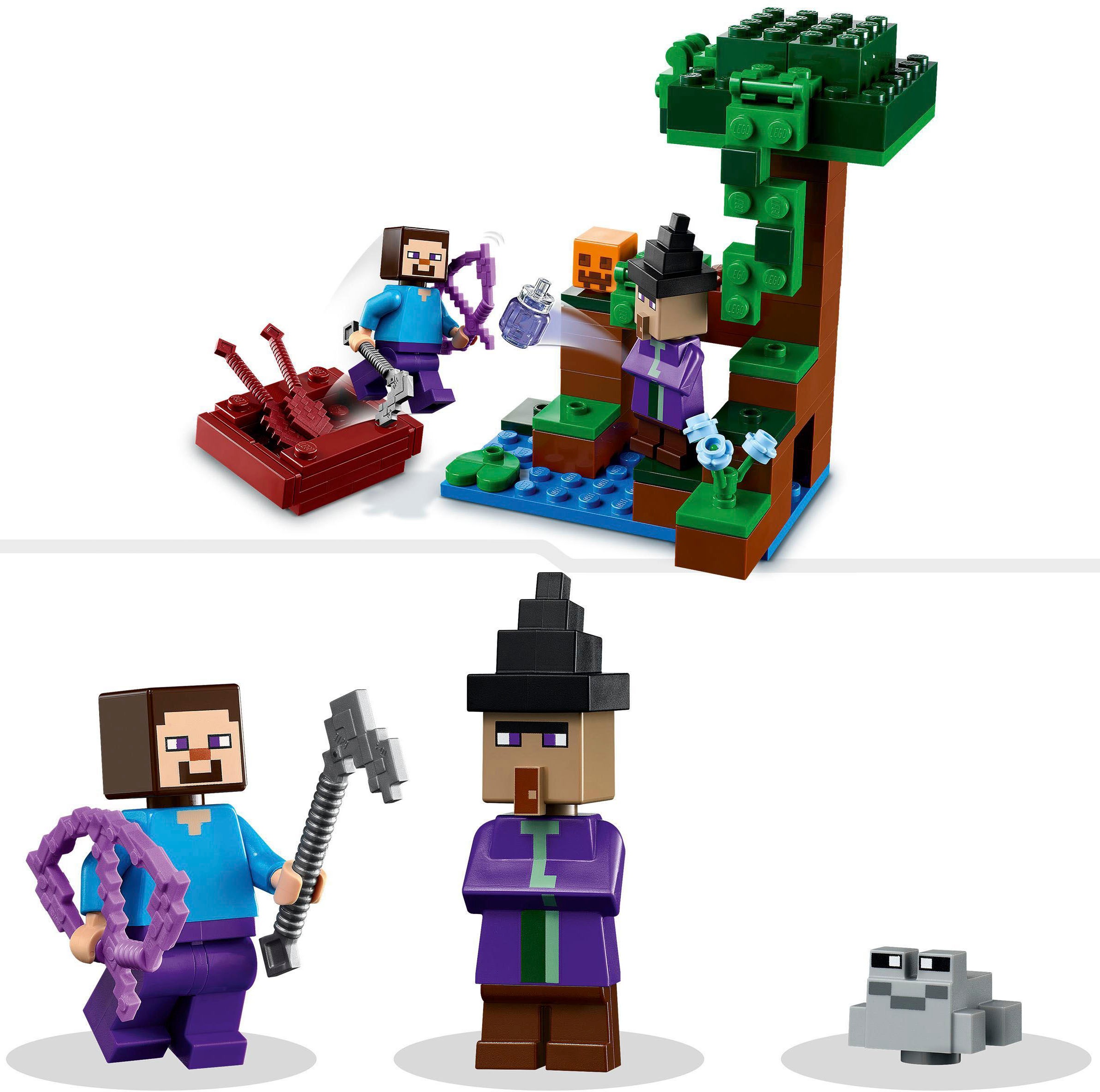 LEGO® Konstruktionsspielsteine »Die Kürbisfarm (21248), LEGO® Minecraft«, (257 St.), Made in Europe