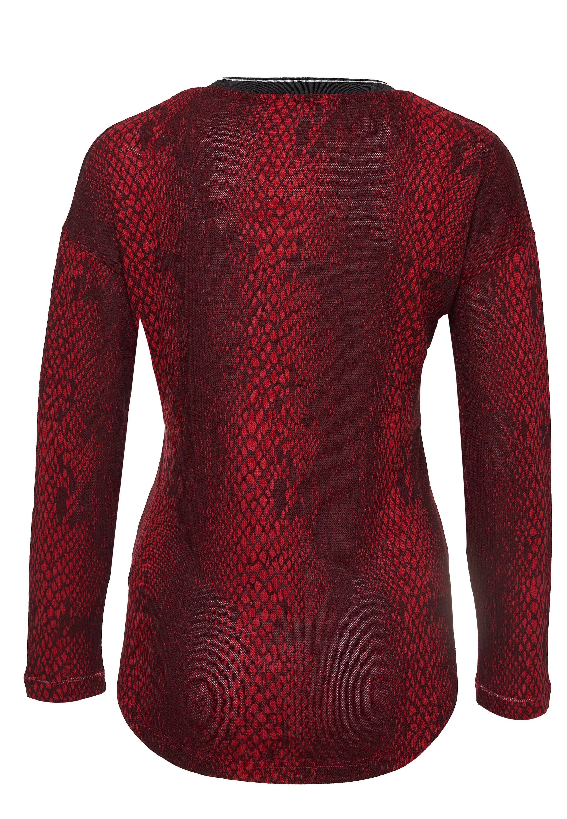 Decay Langarmshirt, mit tollem Schlangen-Muster