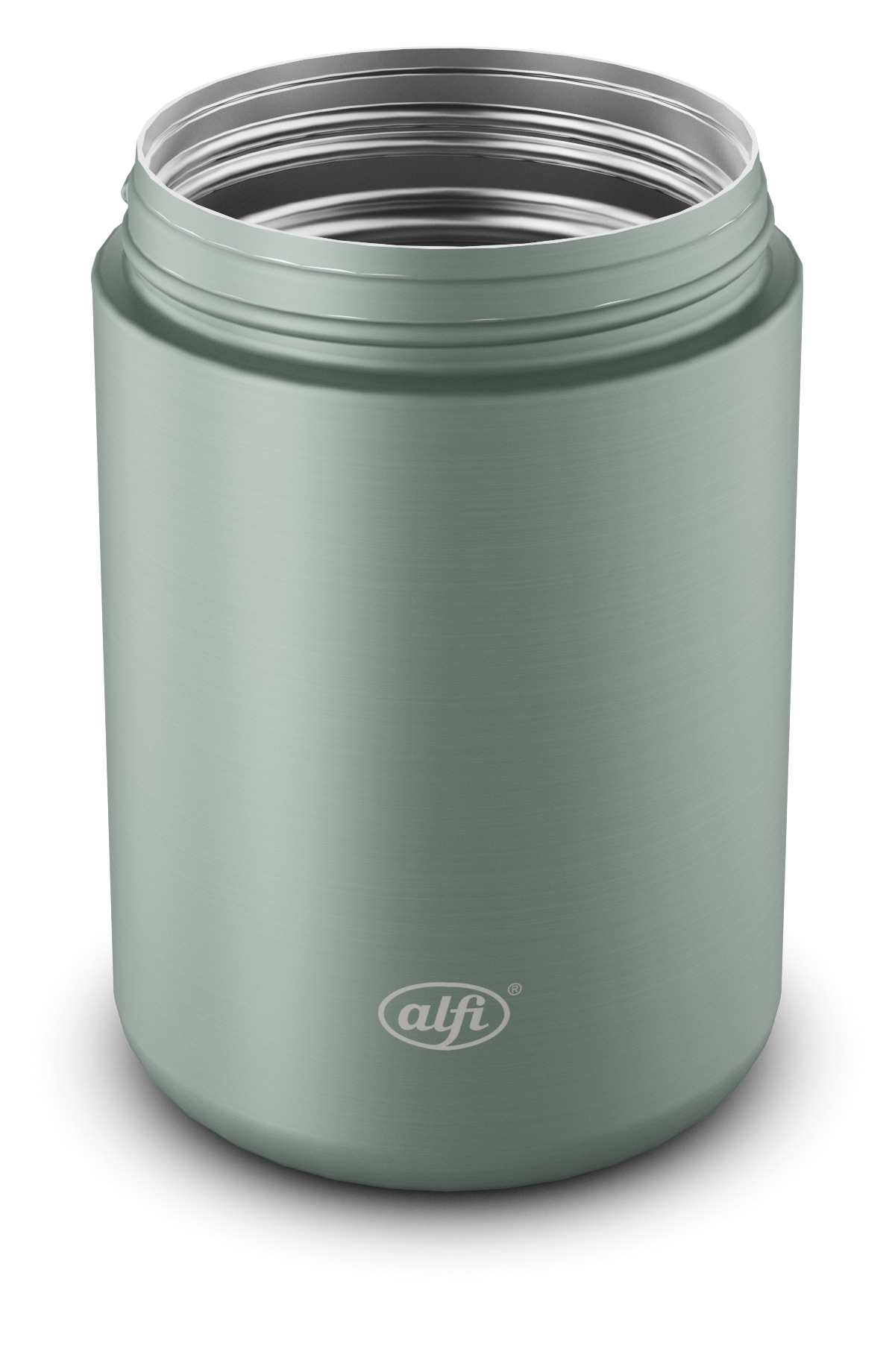 Alfi Thermobehälter »ISO FOOD MUG, Thermobehälter für Essen, spülmaschinenfest«, (1 tlg.), 0,35l, 5h heiß & 10h kalt, dicht & auslaufsicher, mit Göffel