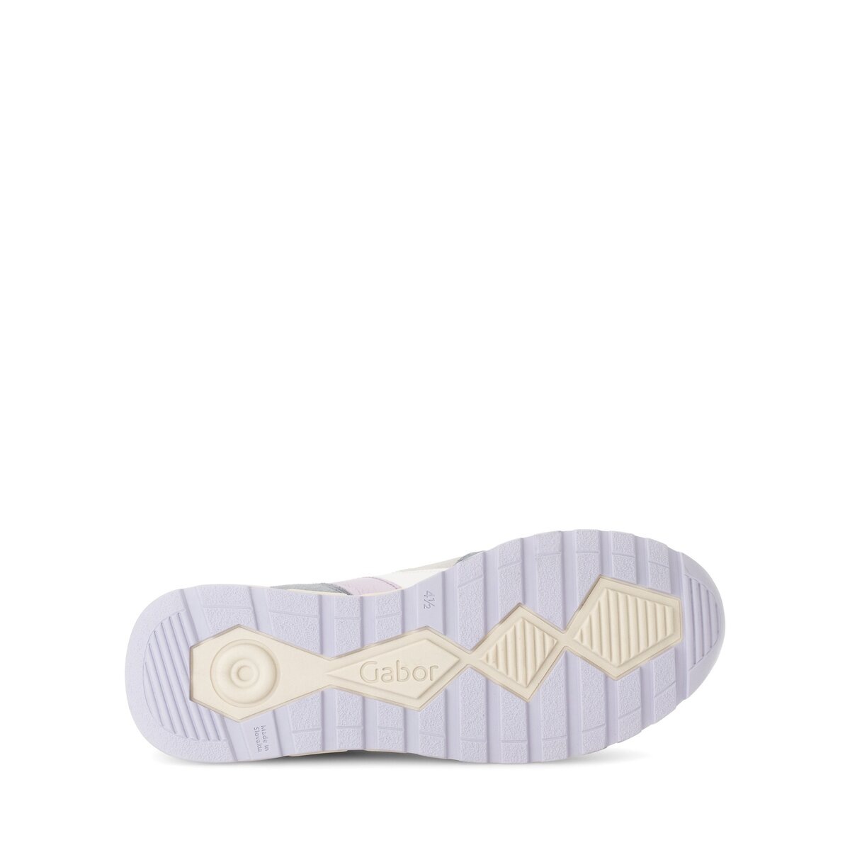 Gabor Sneaker »Sneaker low Materialmix Leder/Lederimitat«