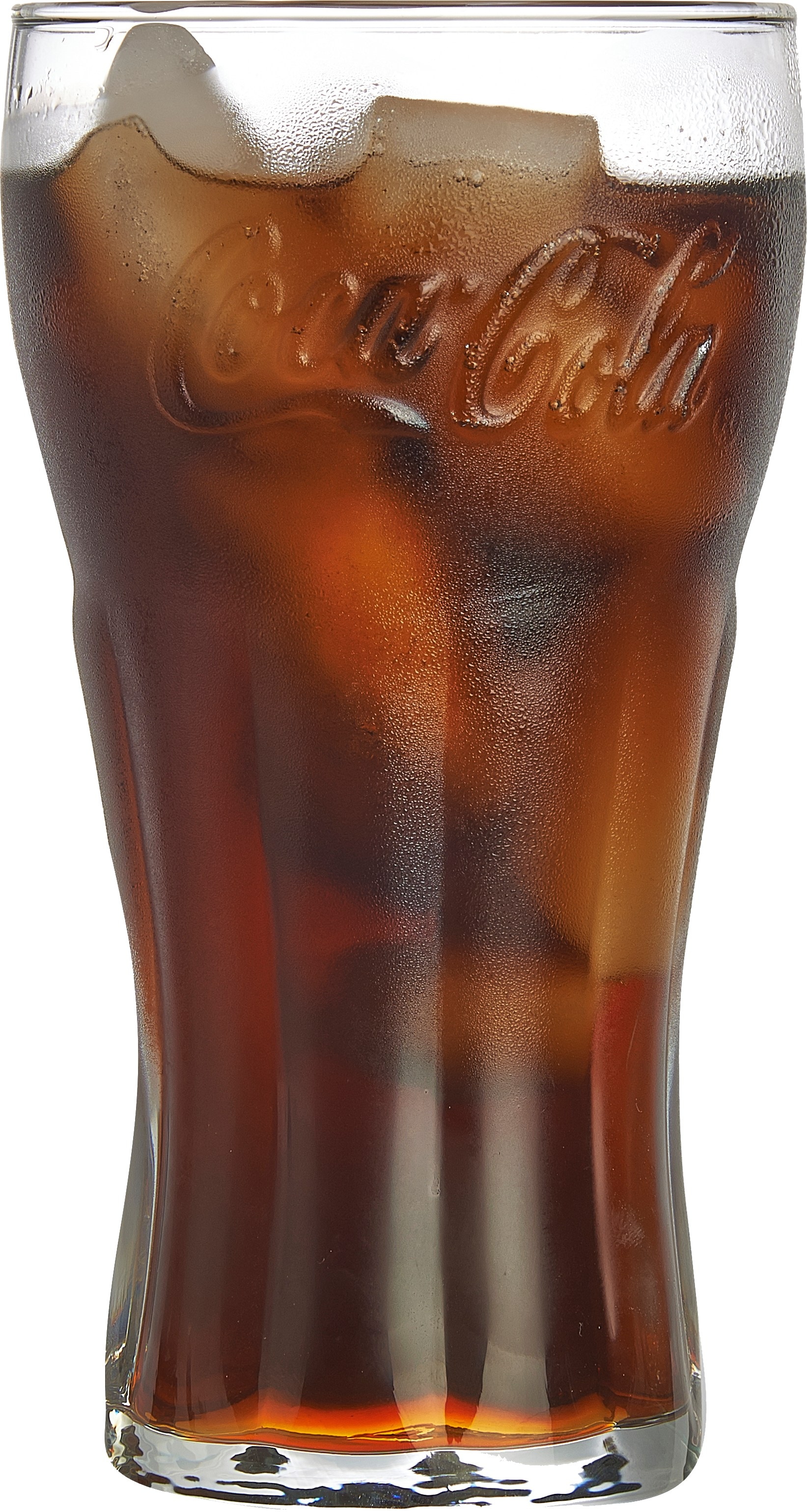 van Well Longdrinkglas "Coca-Cola", (Set, 6 tlg., 6 Konturgläser), spülmaschinengeeignet, 6-teilig