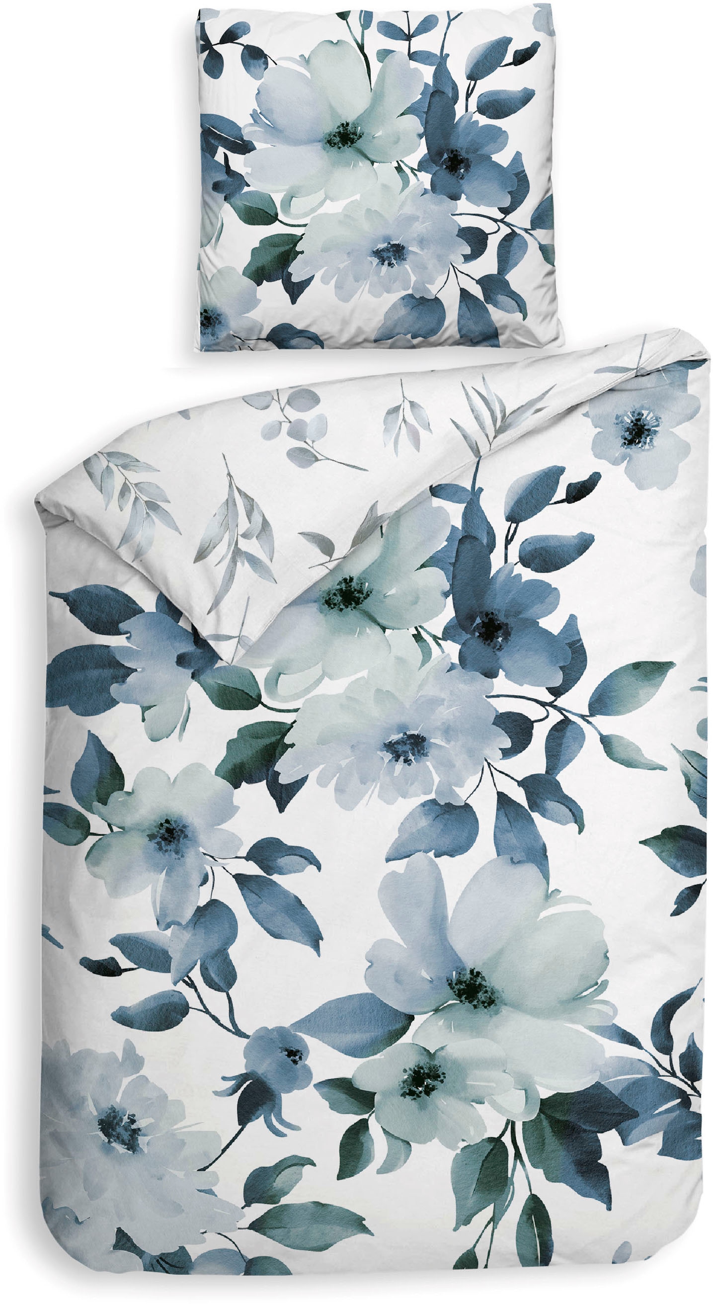 Heckett & Lane Bettwäsche "Kristoffer" 2 Stk. tlg. 100% Baumwolle, hochwert günstig online kaufen