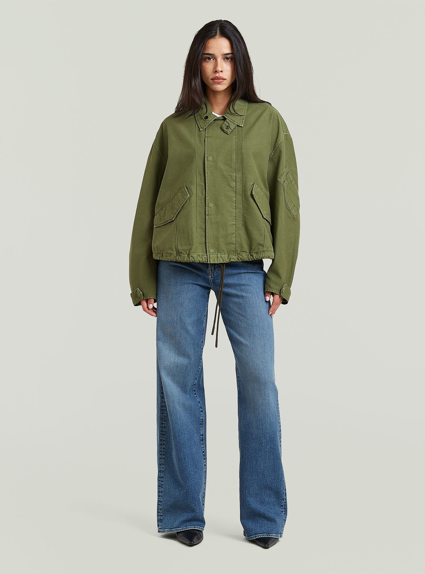 G-STAR Outdoorjacke »Oversized Cropped Jacke«