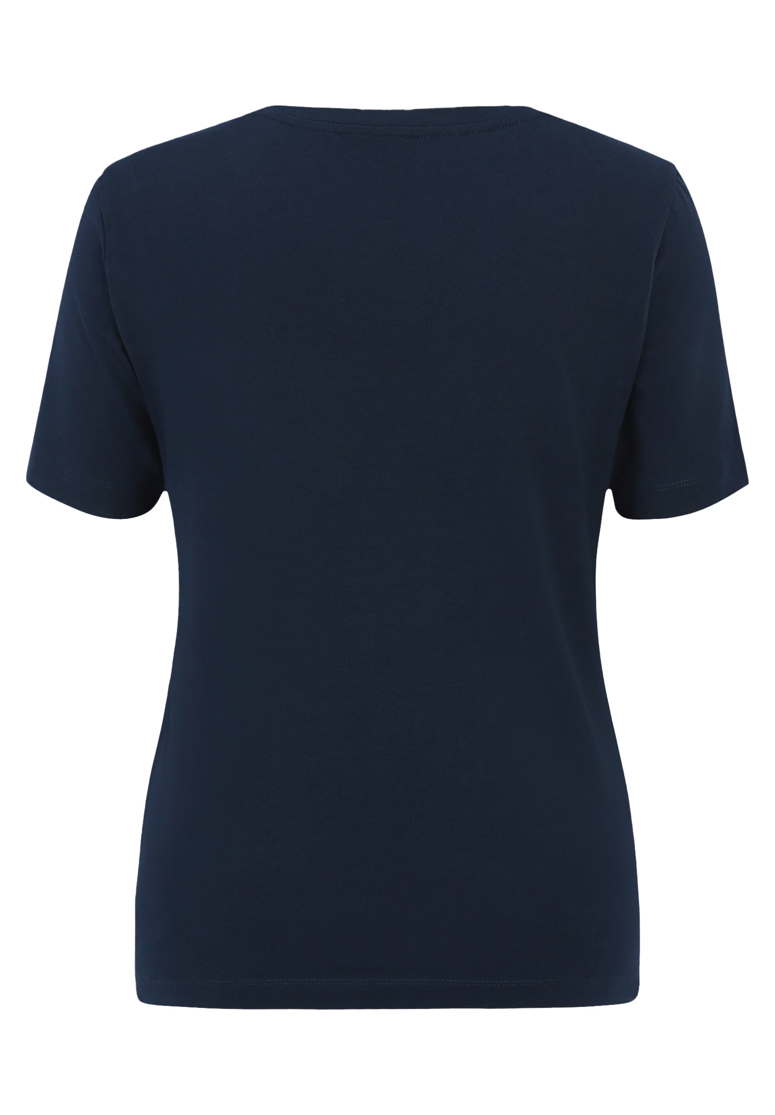 Betty&Co Kurzarmshirt »Betty & Co Basic Shirt mit Rundhalsausschnitt«, (1 tlg.), Form