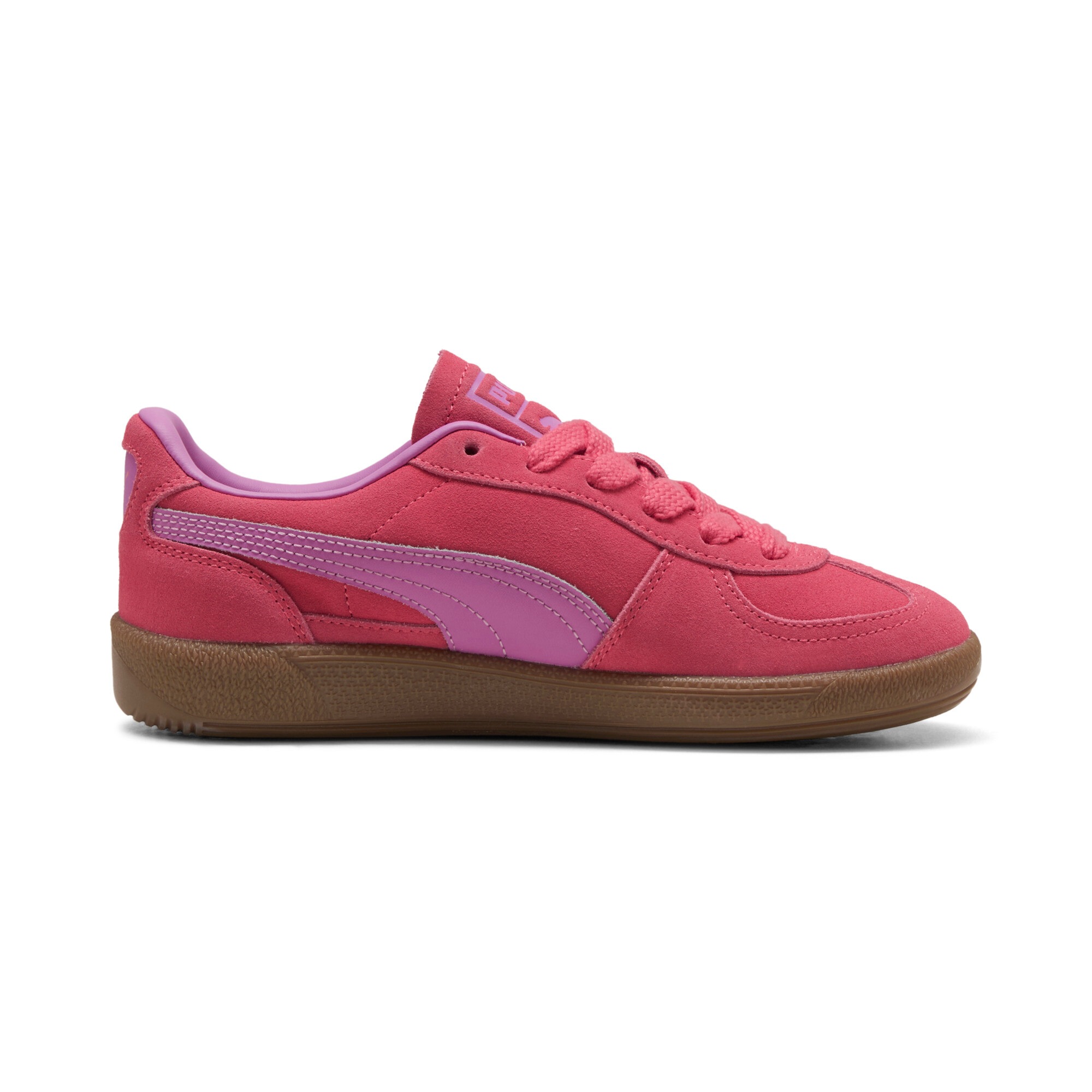 Sneaker PUMA "PALERMO JR", Jungen, Gr. 38, magic rose, mauve pop, Leder, unifarben, Schuhe Sneaker, niedrige Schuhhöhe, mit Schnürung, nicht herausnehmbare Innensohle 2