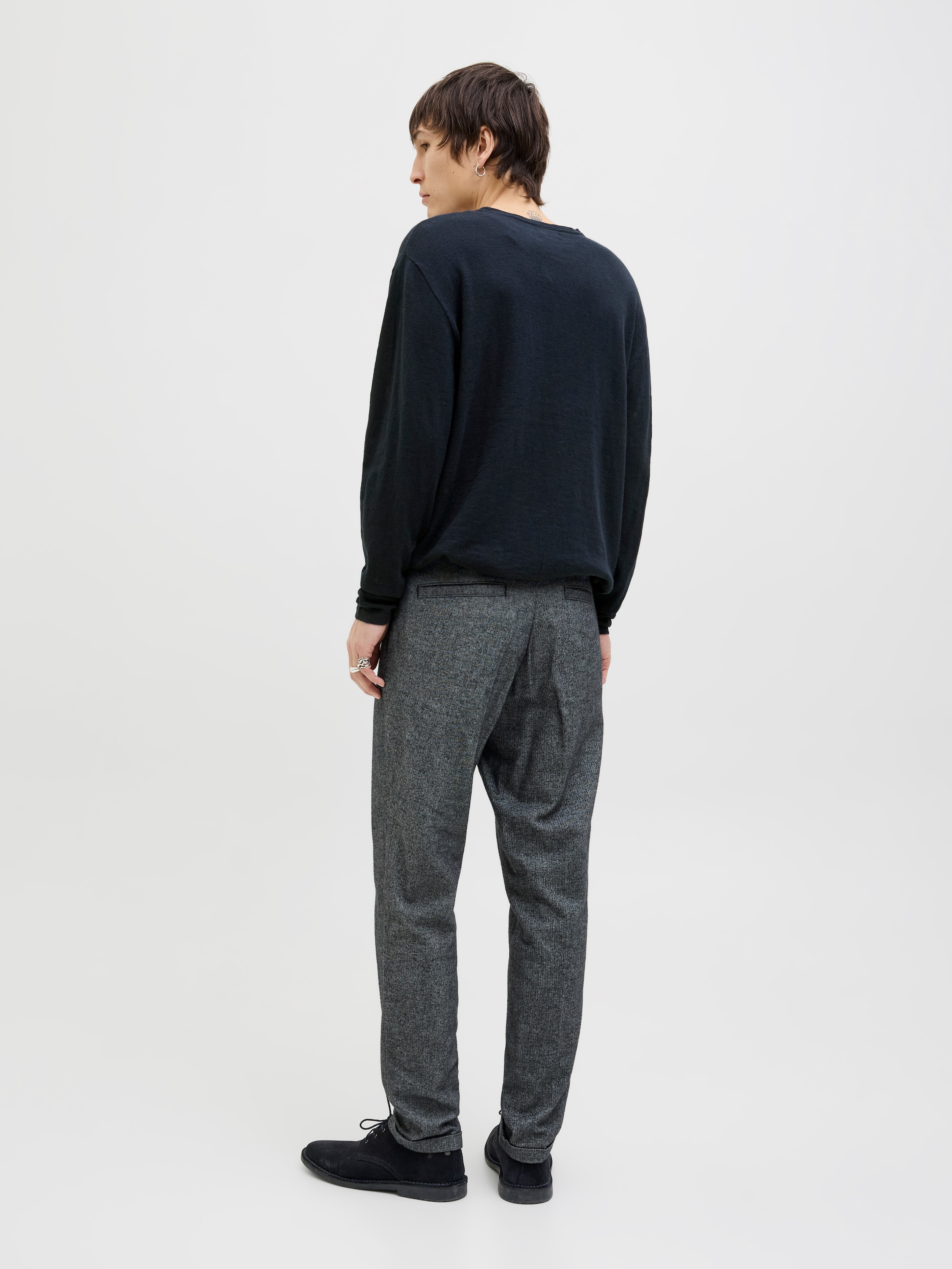 Jack & Jones Rundhalspullover »JJESUMMER KNIT CREW NECK SN«, mit Rundhalsausschnitt