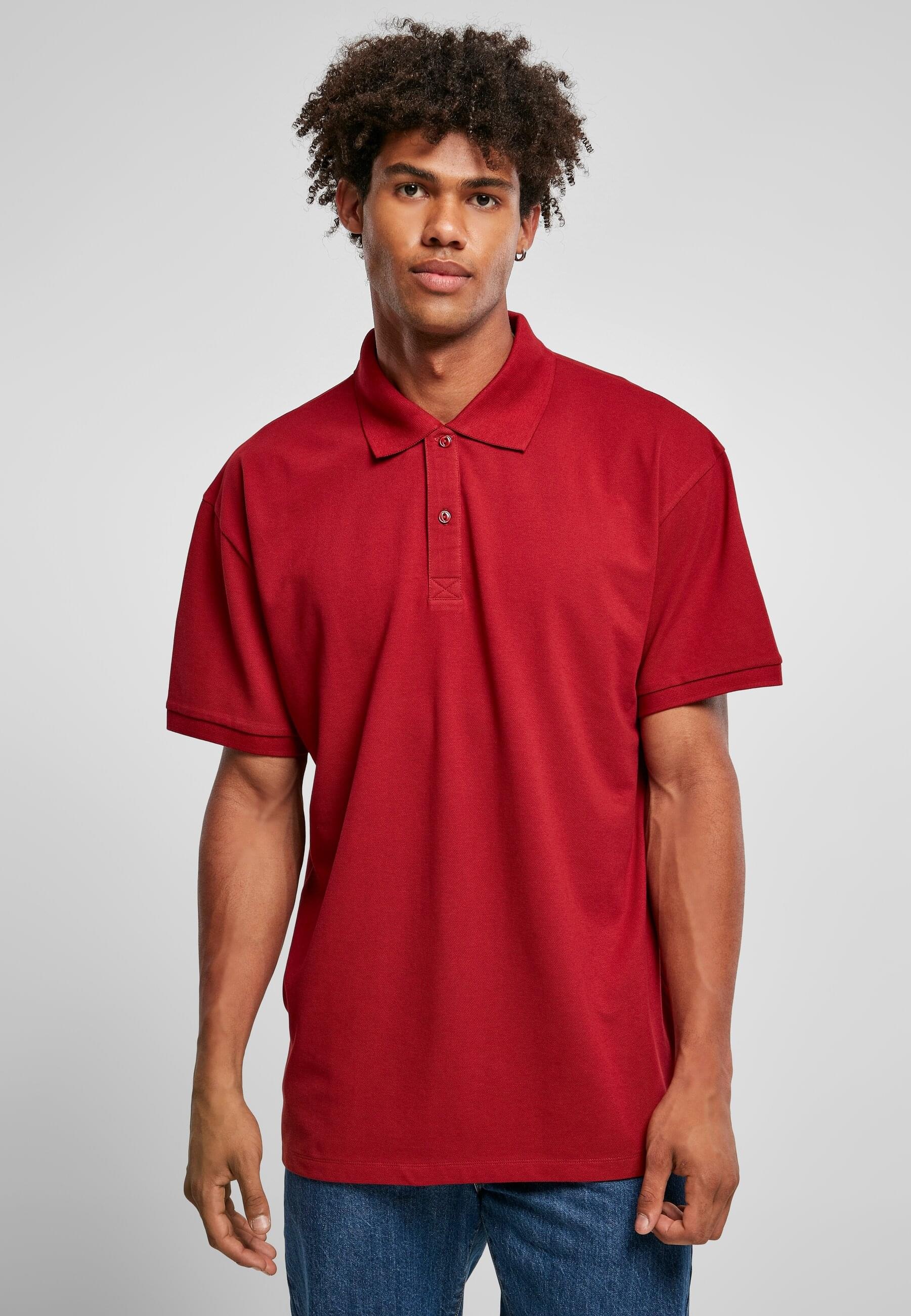 URBAN CLASSICS Poloshirt »Urban Classics Herren Oversized Polo«, (1 tlg.)