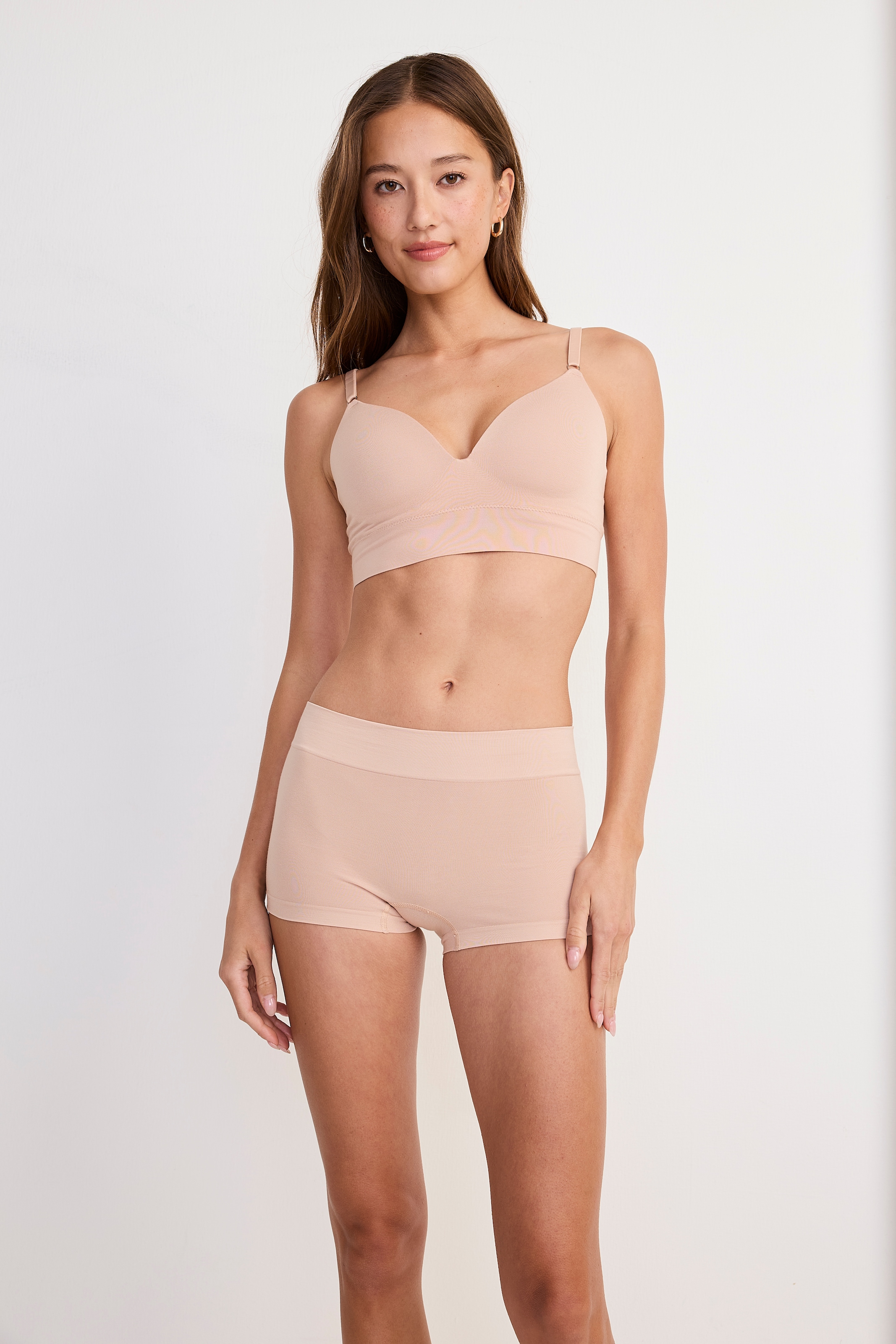 Jockey Panty »SEAMFREE COMFORT BOYSHORT«, (3er Pack), Breiter elastischer Bund