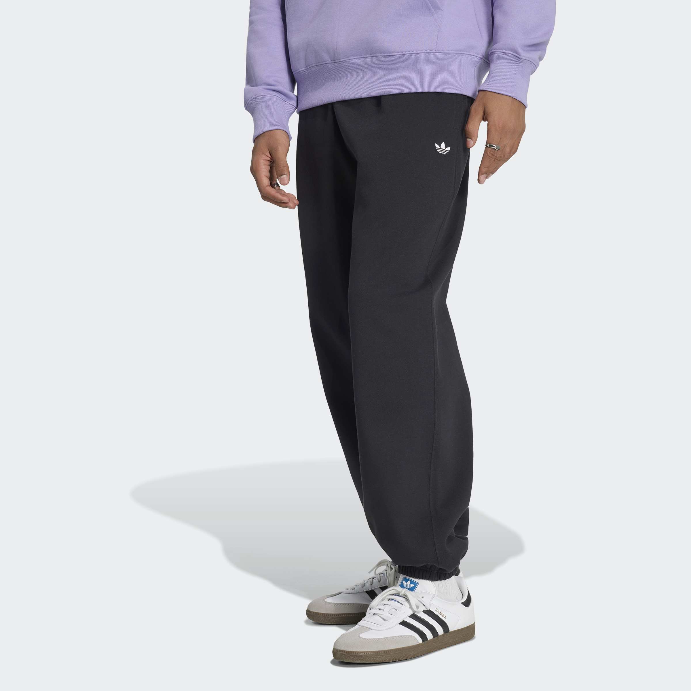 adidas Originals Sporthose "TREFOIL ESSENTIALS, LOCKER GESCHNITTEN, FLEECE"