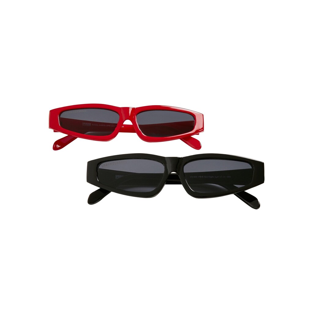 URBAN CLASSICS Sonnenbrille »Urban Classics Unisex Sunglasses Lefkada 2-Pack«