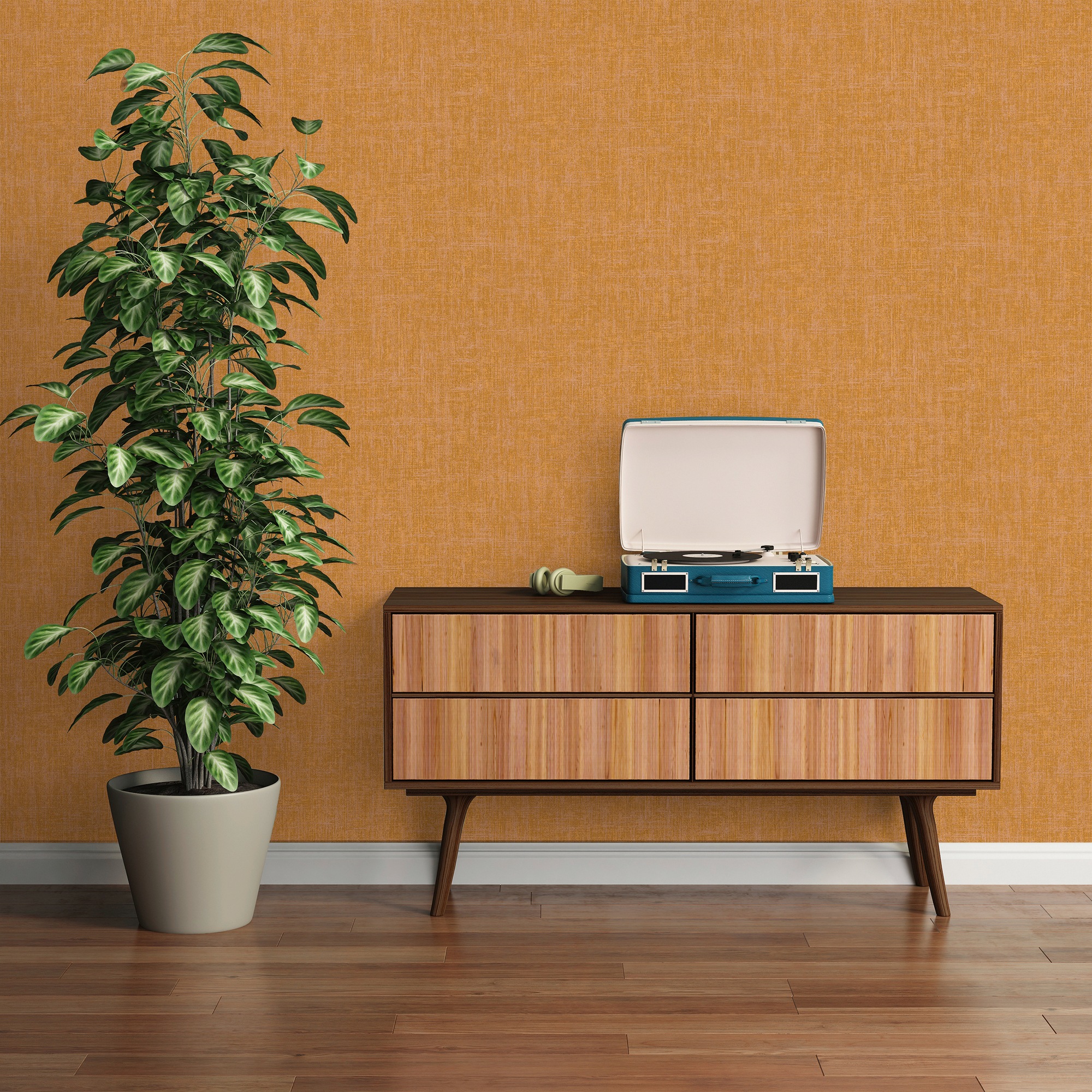 A.S. Création Vliestapete »Geo Effect« Metall-Effekte | leicht glänzend | metallic glatt Uni Tapete Metallic Tapeten Wohnzimmer Schlafzimmer Küche Flur Design