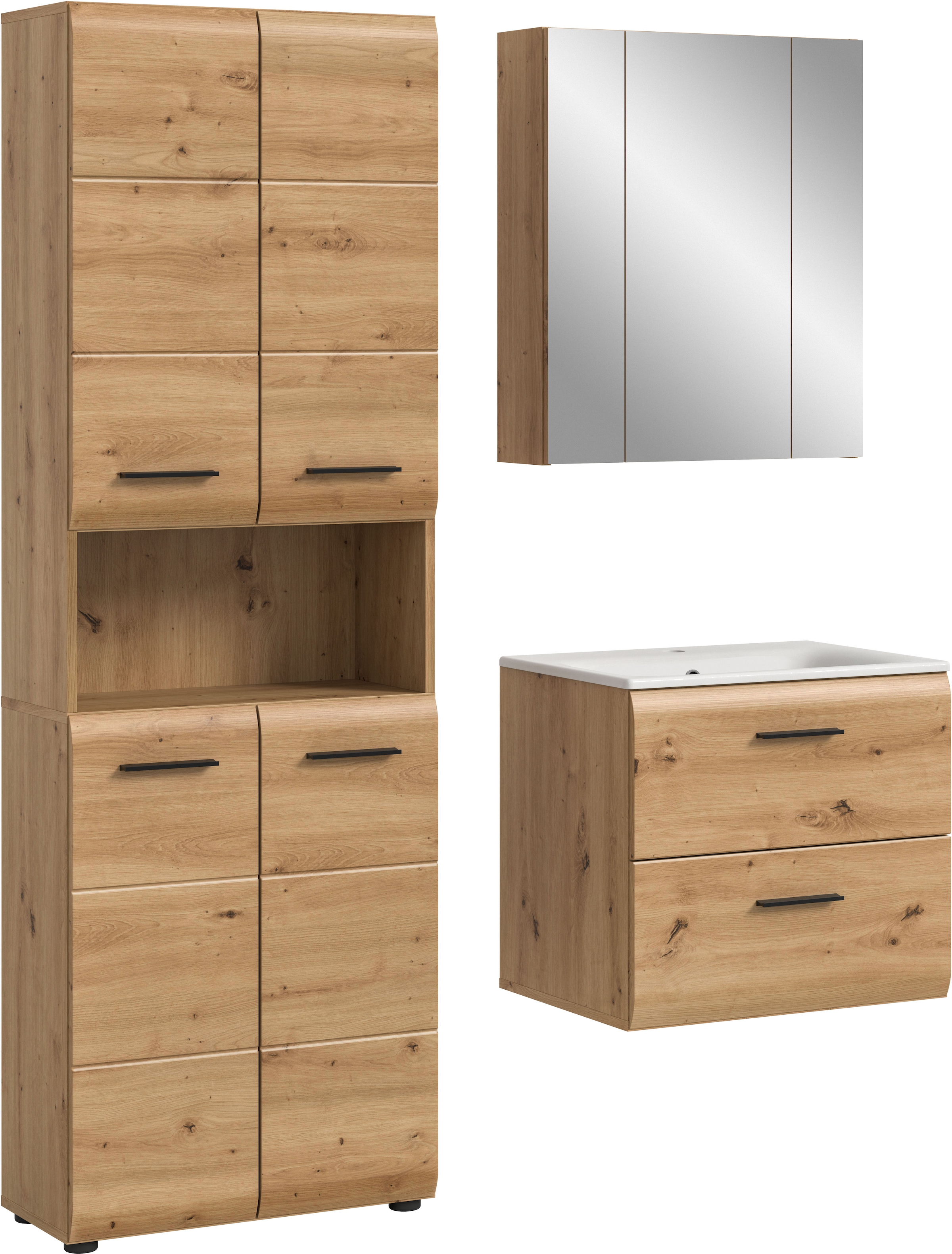 INOSIGN Badezimmer-Set, (Set, 4 St.), Florenz, Badkombination 4-tlg.,Artisa günstig online kaufen
