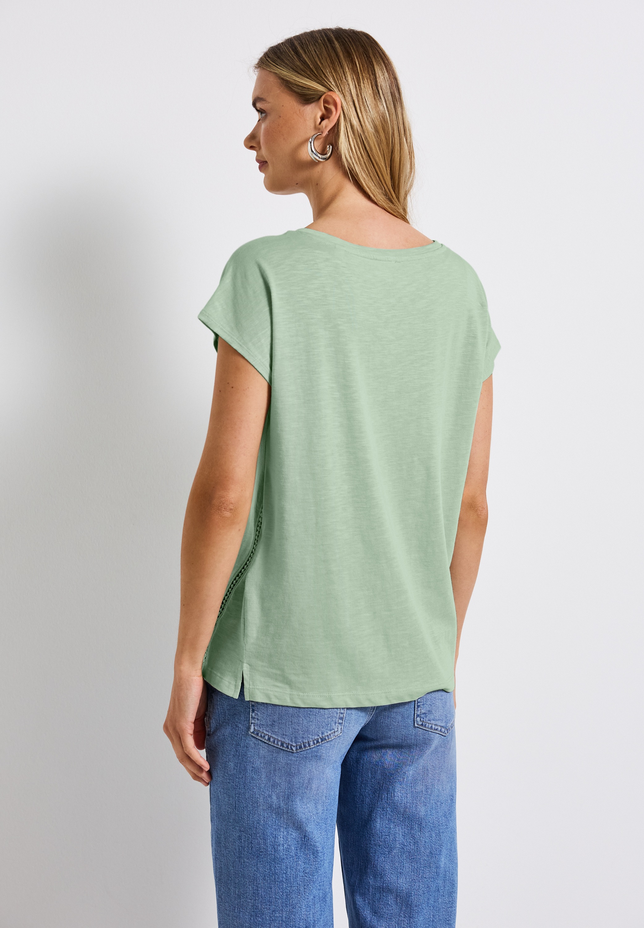 STREET ONE T-Shirt, im soften Baumwoll-Mix günstig online kaufen
