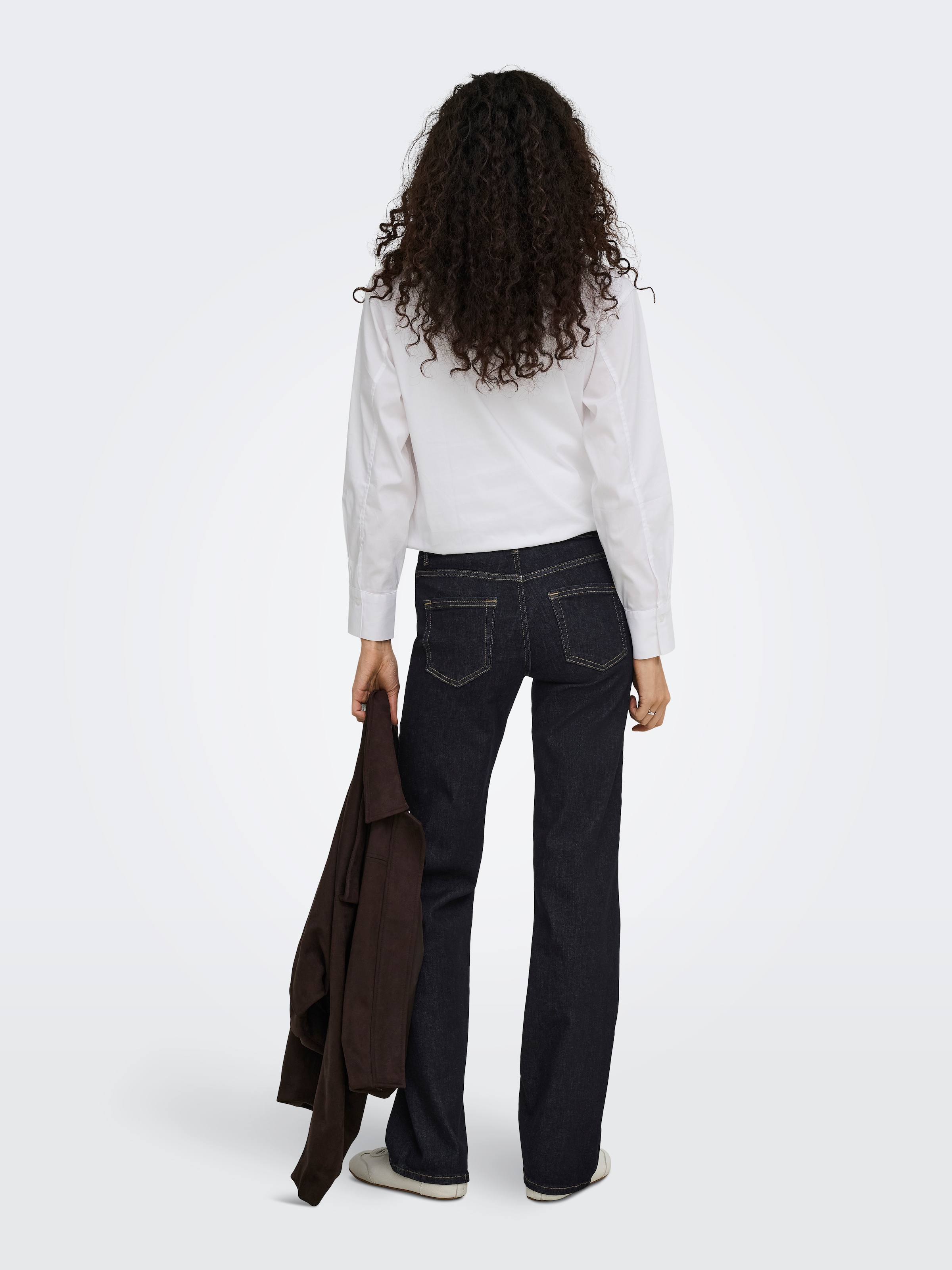ONLY Straight-Jeans »ONLBLUSH MID STRAIGHT DNM TAI774 NOOS« Baumwollmischung