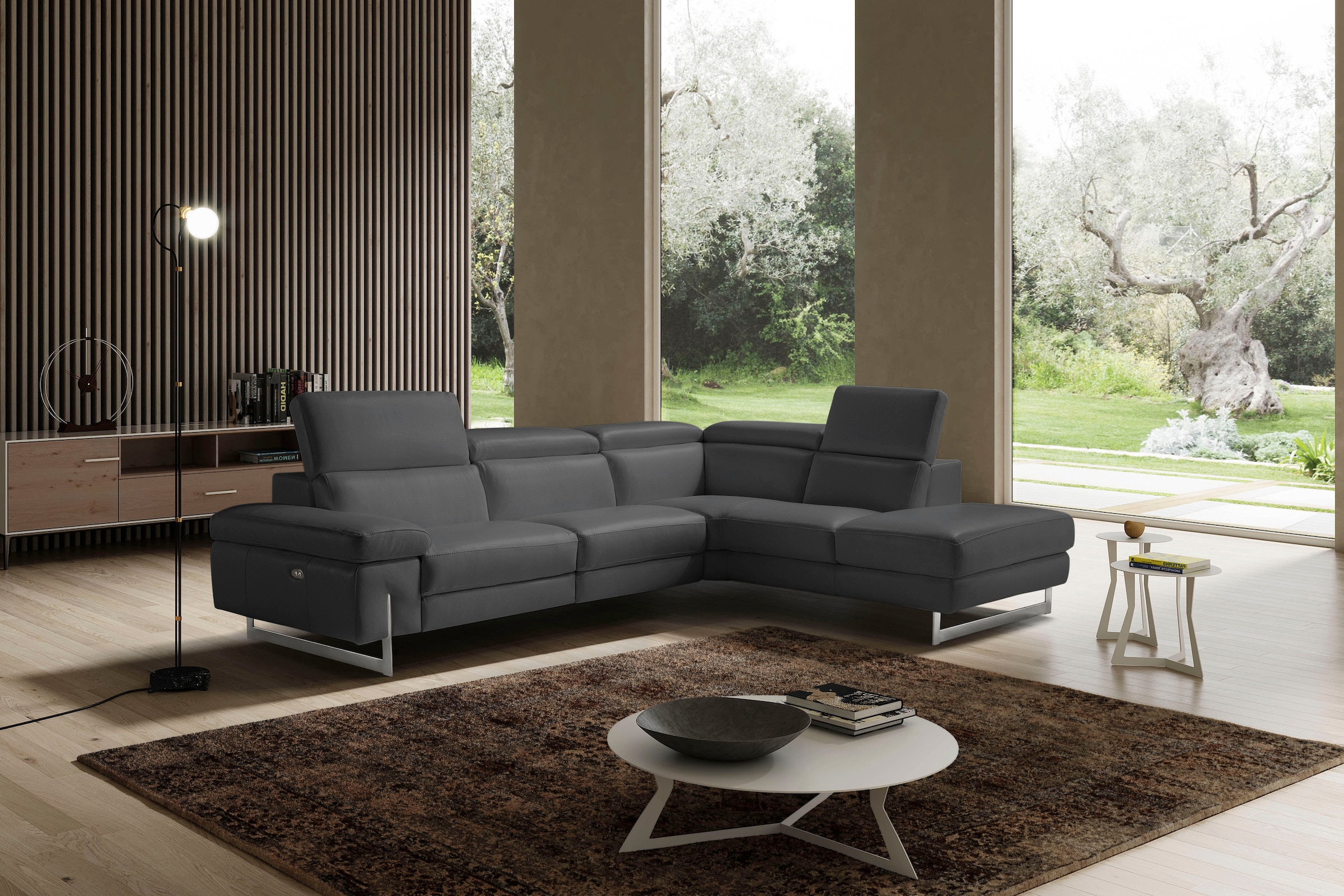 Egoitaliano Ecksofa "Candice, elegant, edel und bequem, erstklassiger Sitzk günstig online kaufen