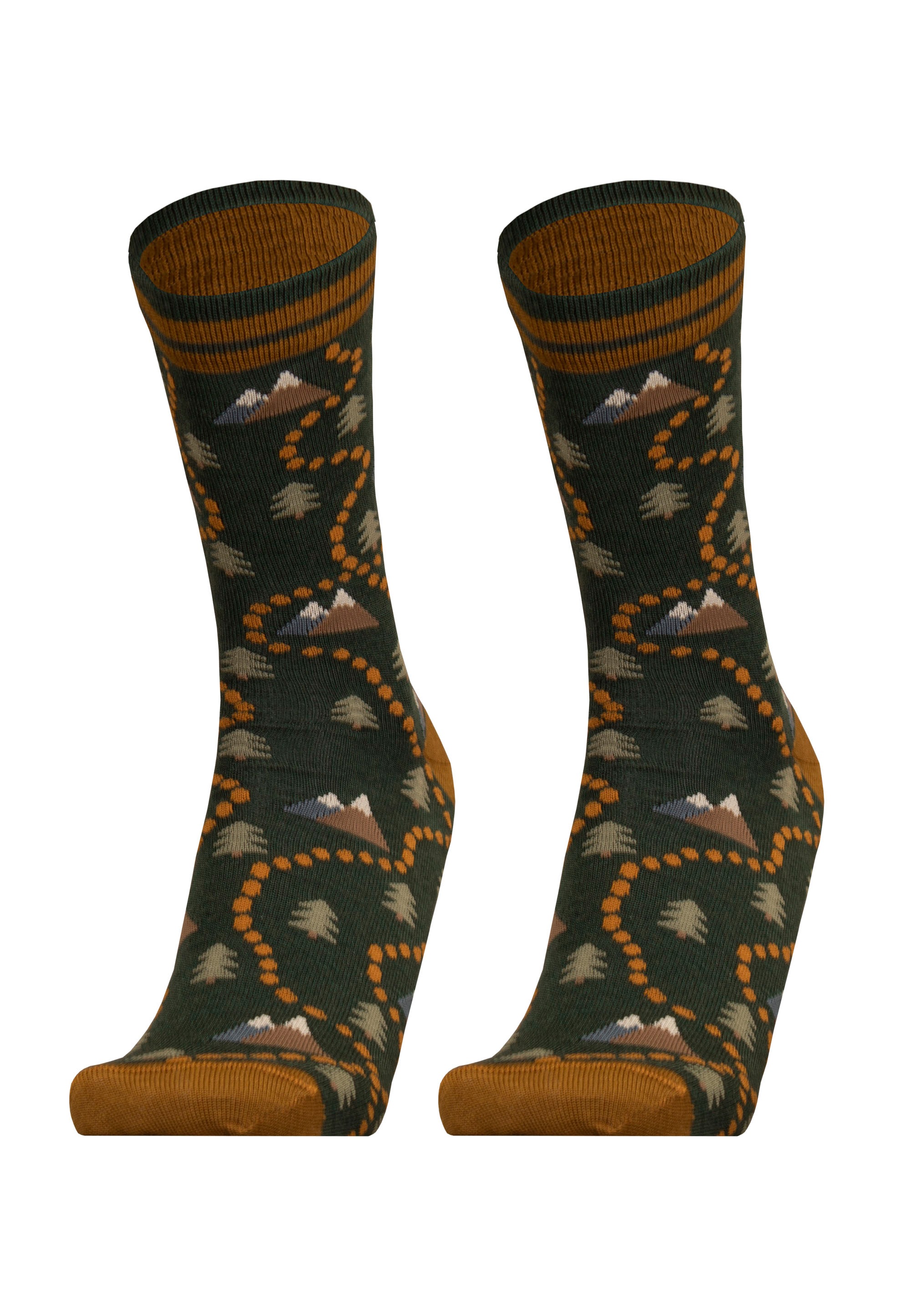 UphillSport Socken »PATH«, (2 Paar), mit tollem Muster