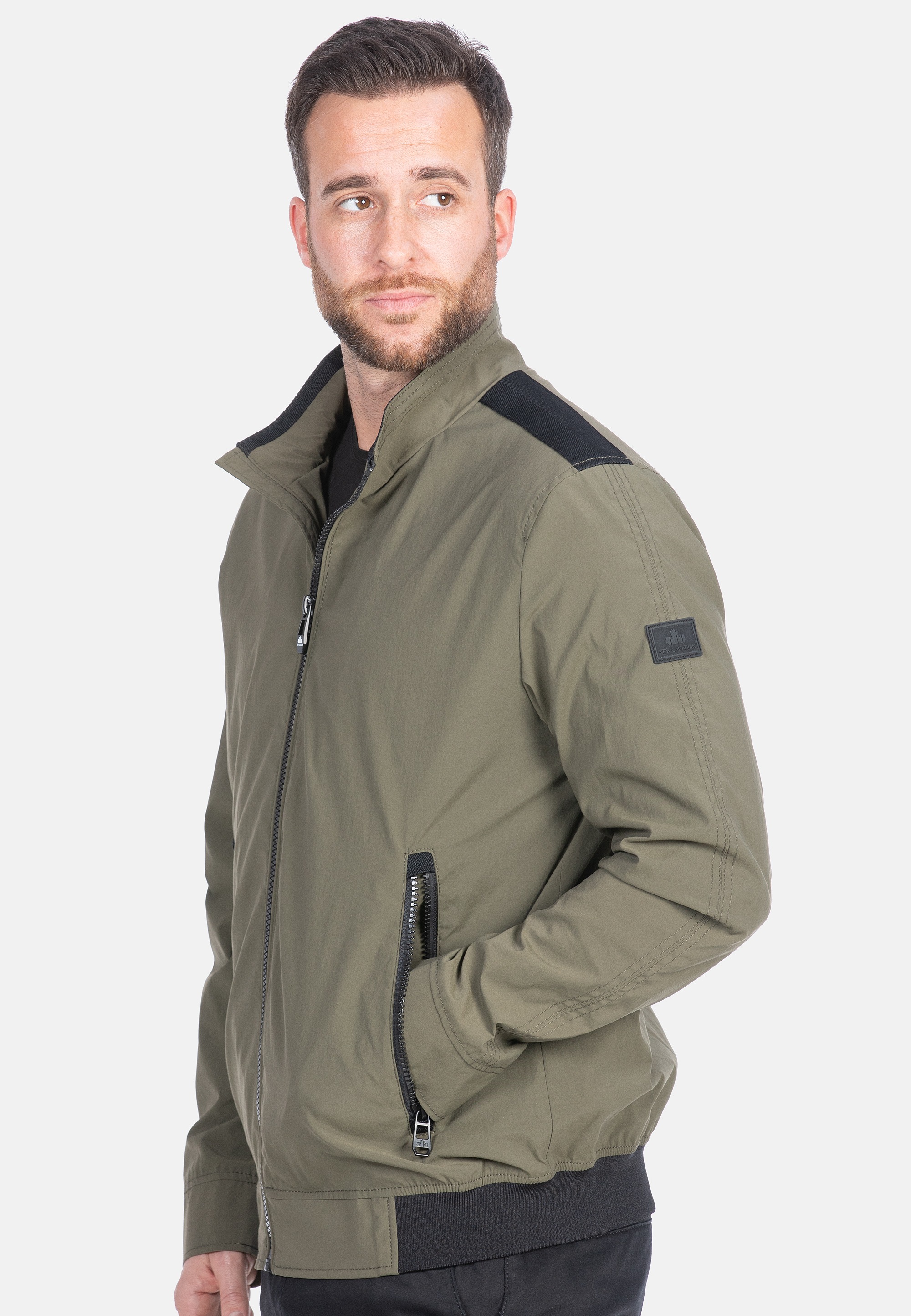 New Canadian Outdoorjacke "Cotton-Touch", (1 St.), mit elastischem Strickbu günstig online kaufen