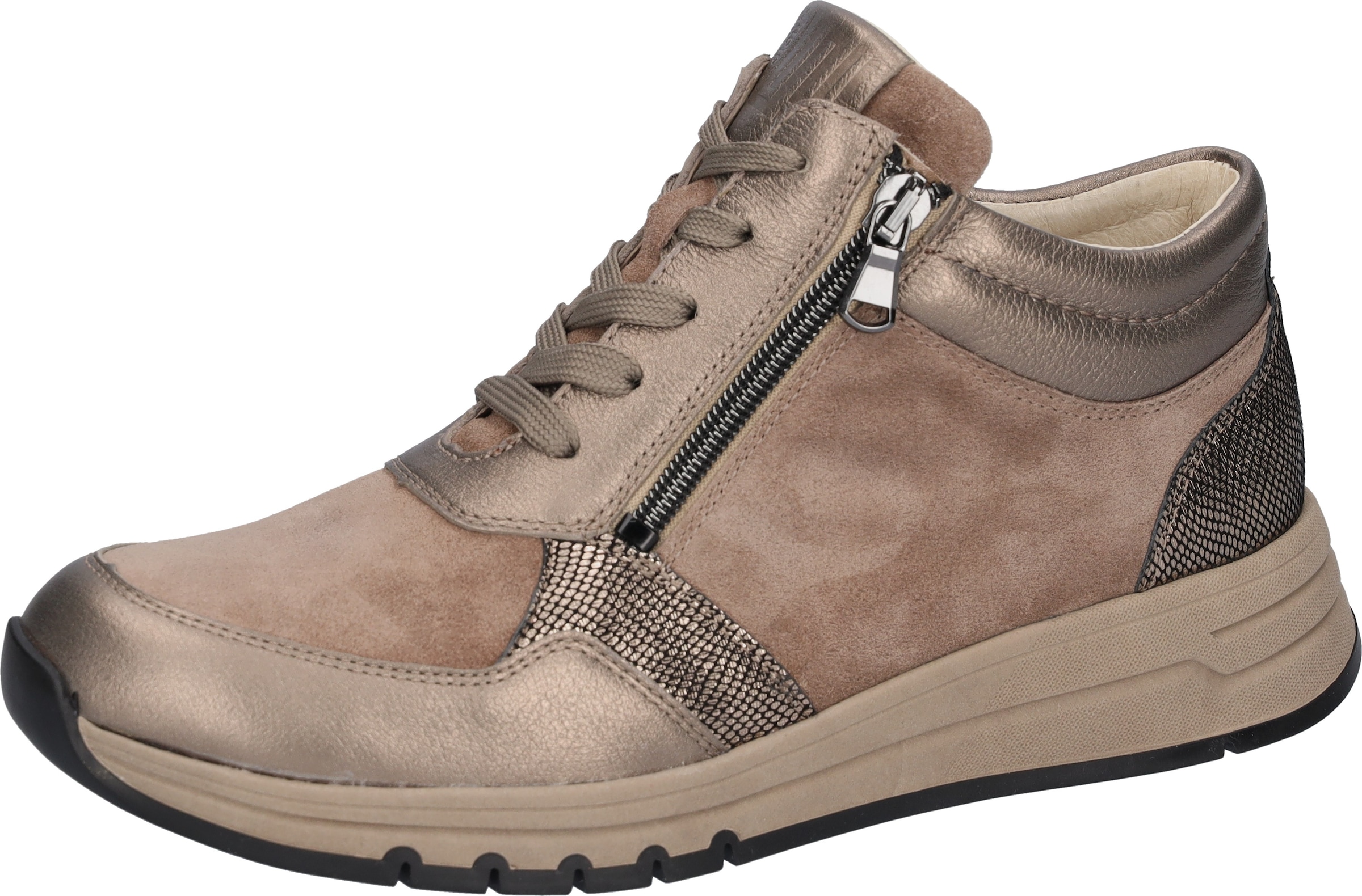 Waldläufer Schnürboots "H-APRIL" High Top Sneaker, Schnürstiefelette mit Re günstig online kaufen