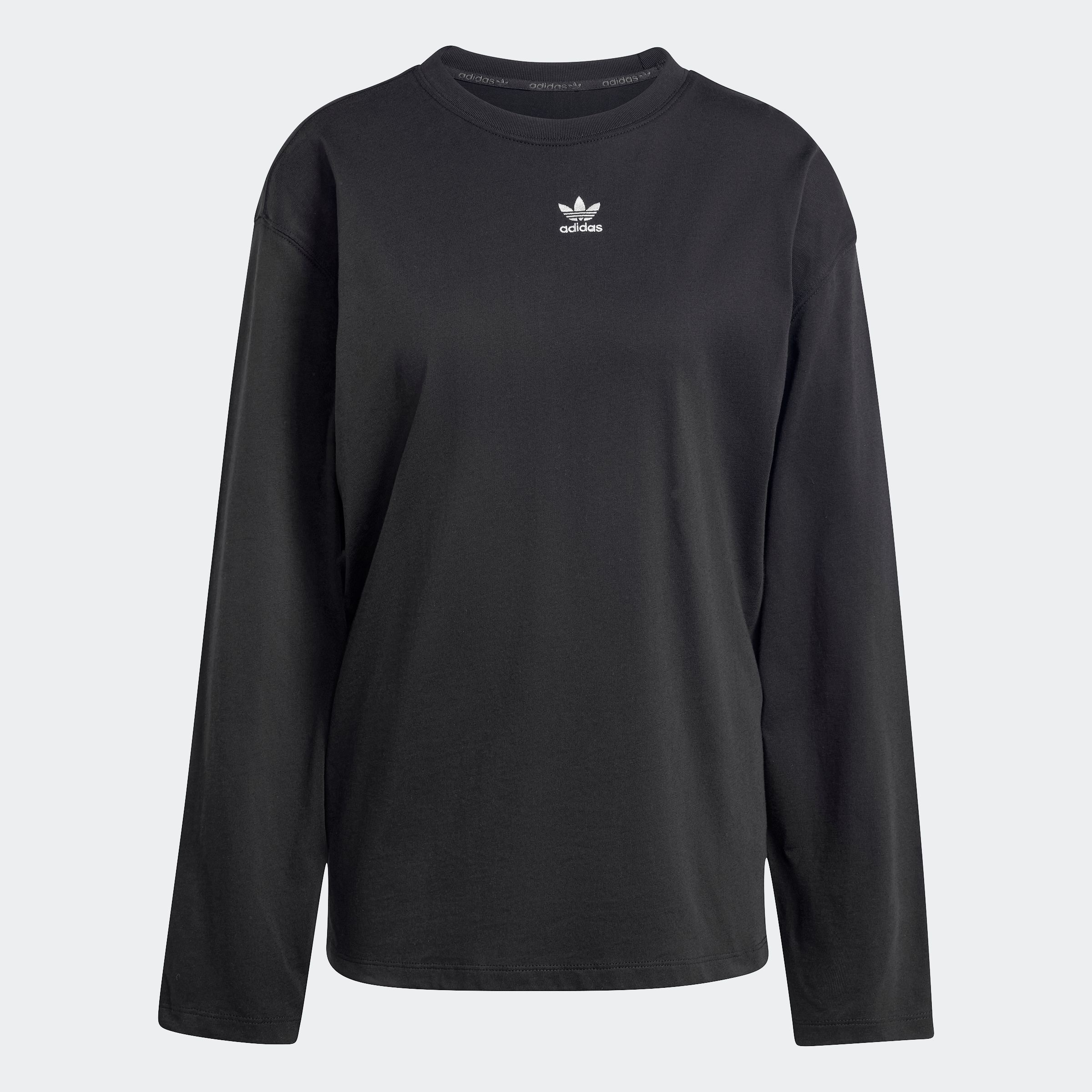 adidas Originals Langarmshirt »ESS LONGSLEEVE« lockerer Schnitt, Langarm, aus Baumwolljersey