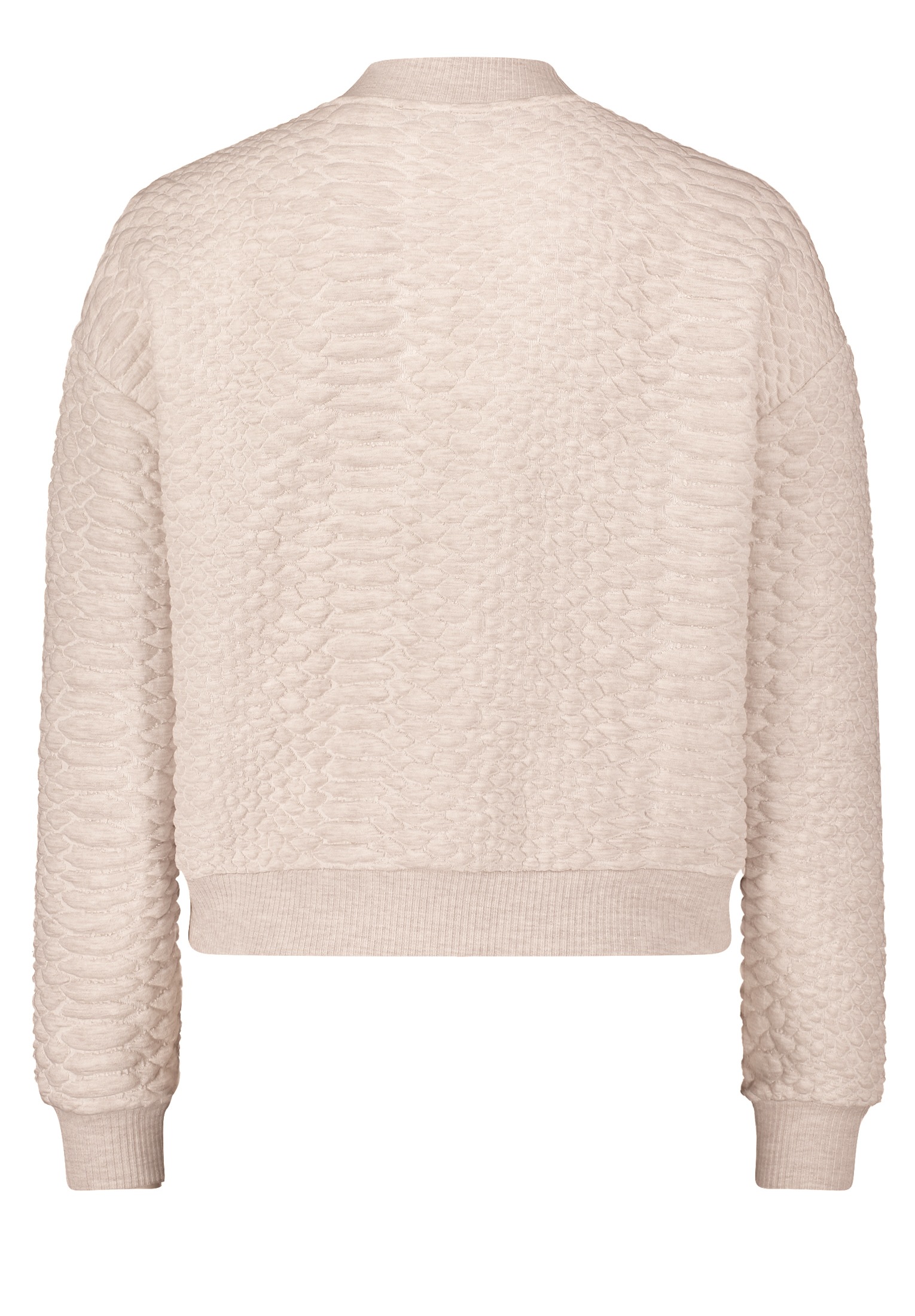 Betty&Co Sweatjacke »Betty & Co Sweatjacke mit Reißverschluss«, Struktur