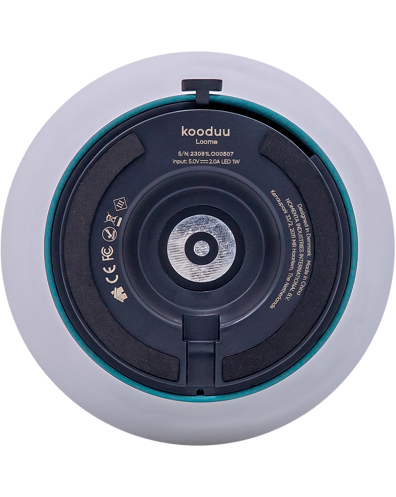 kooduu LED Tischleuchte »Loome«, 1 flammig, Leuchtmittel LED-Modul | LED fest integriert, LED Dekolicht, Tischlampe