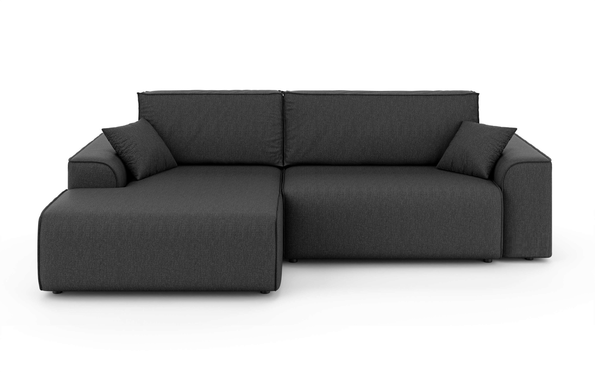Home affaire Ecksofa "Santenay mit Bettfunktion und Bettkasten, Maße: B/T/H günstig online kaufen