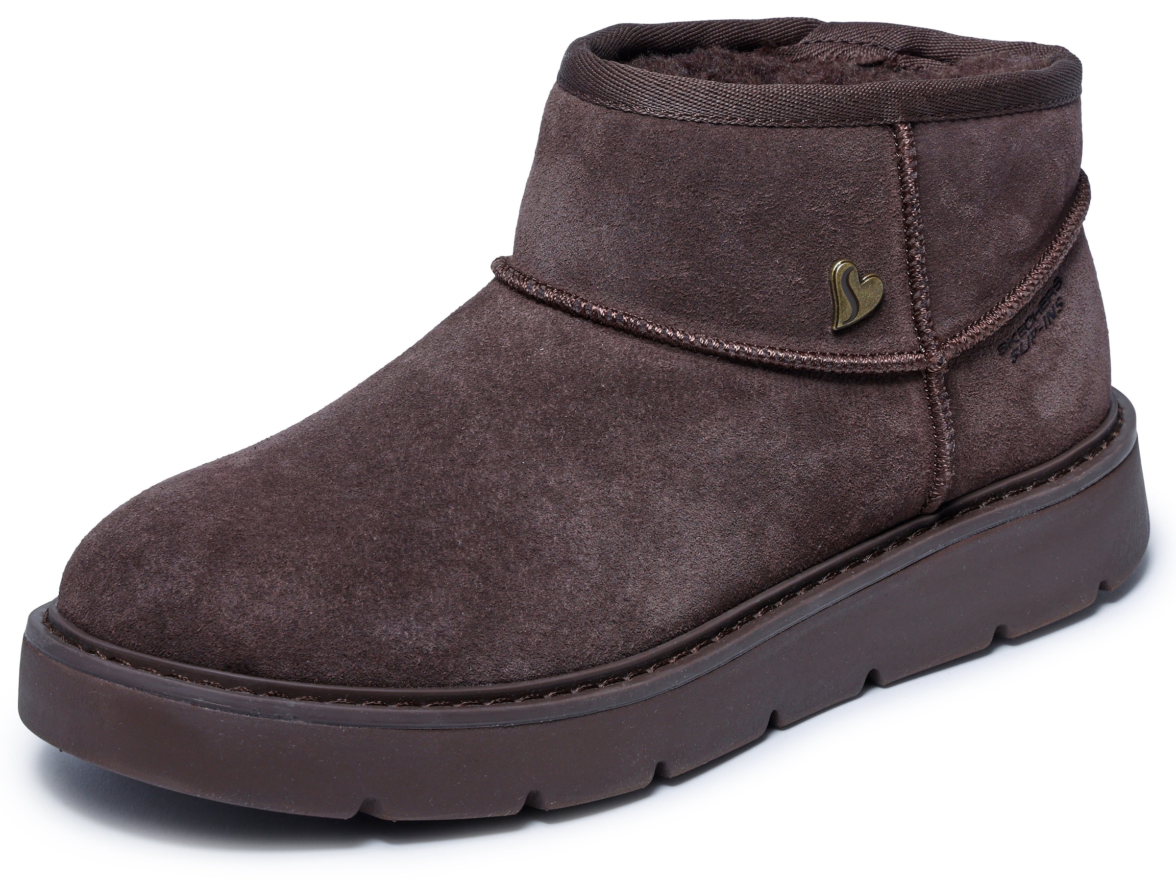 Skechers "KEEPSAKES COZY-COZY MINI" Snowboots, Schlupfstiefel mit Plateausohle