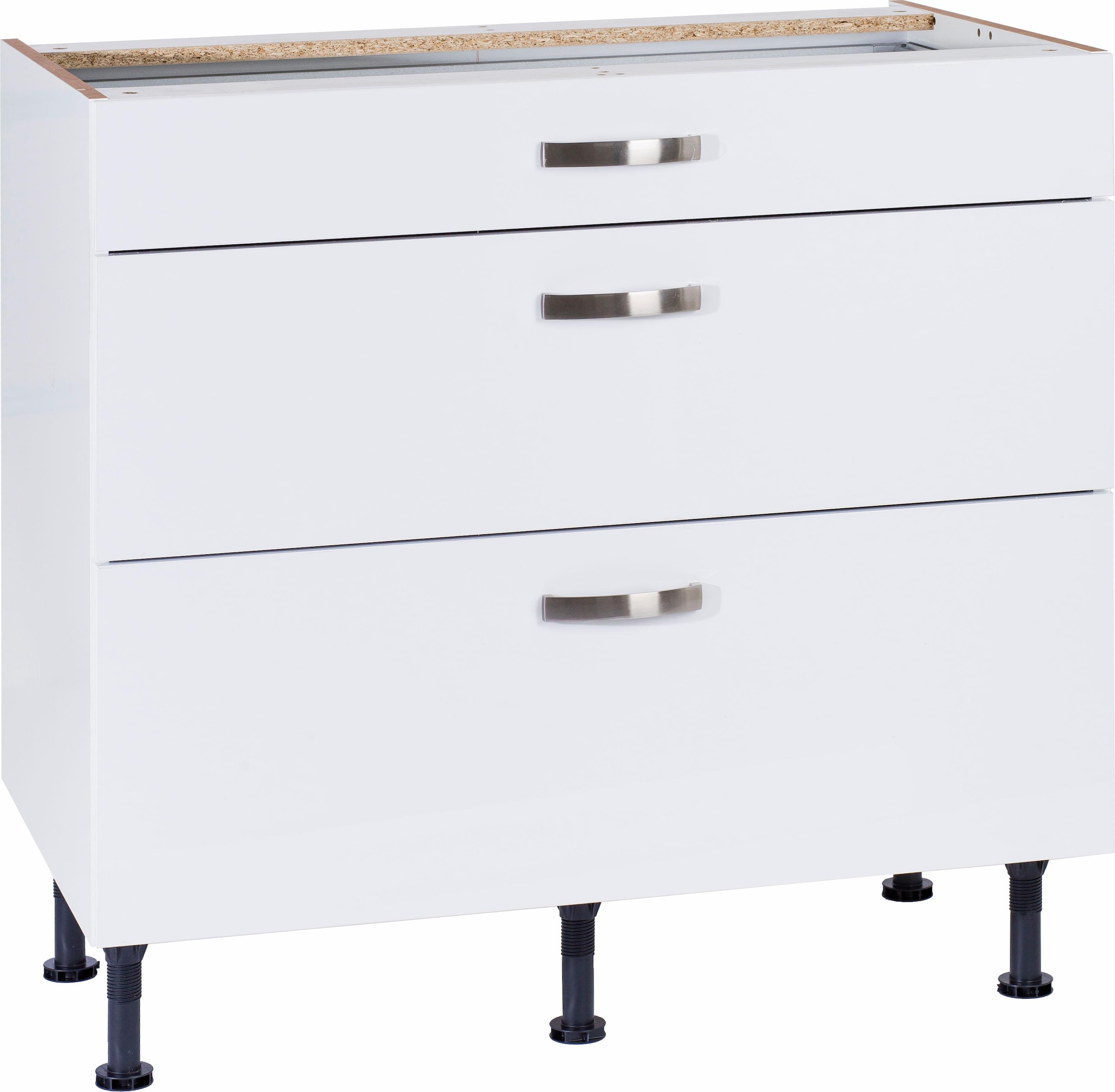 KOCHSTATION Unterschrank "KS-Cara", Breite 90 cm, mit Vollauszügen und Soft günstig online kaufen