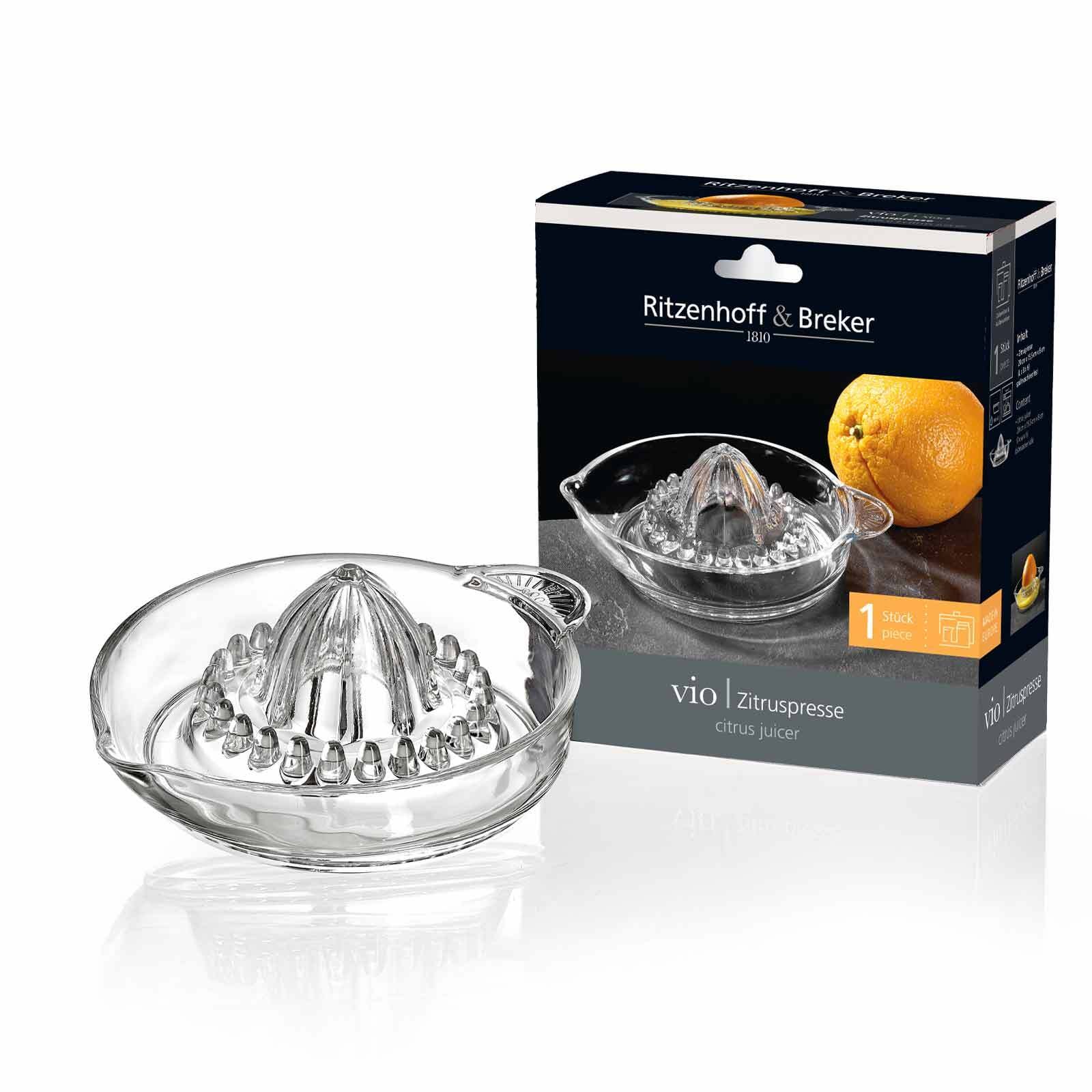 Ritzenhoff & Breker Obstpresse »Zitronenpresse Vio 140 ml transparent«