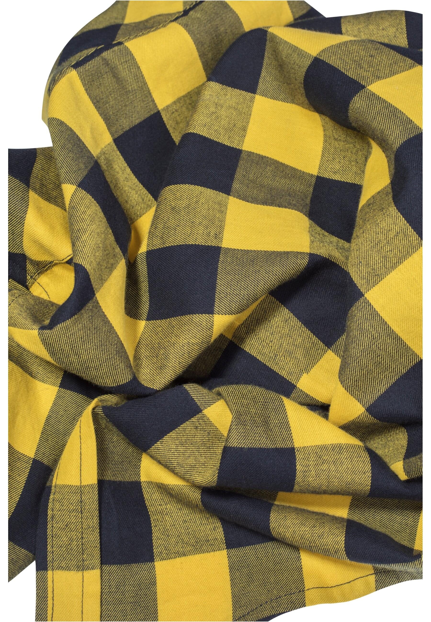 URBAN CLASSICS T-Shirt »Urban Classics Herren Checked Flanell Shirt«, (1 tlg.)