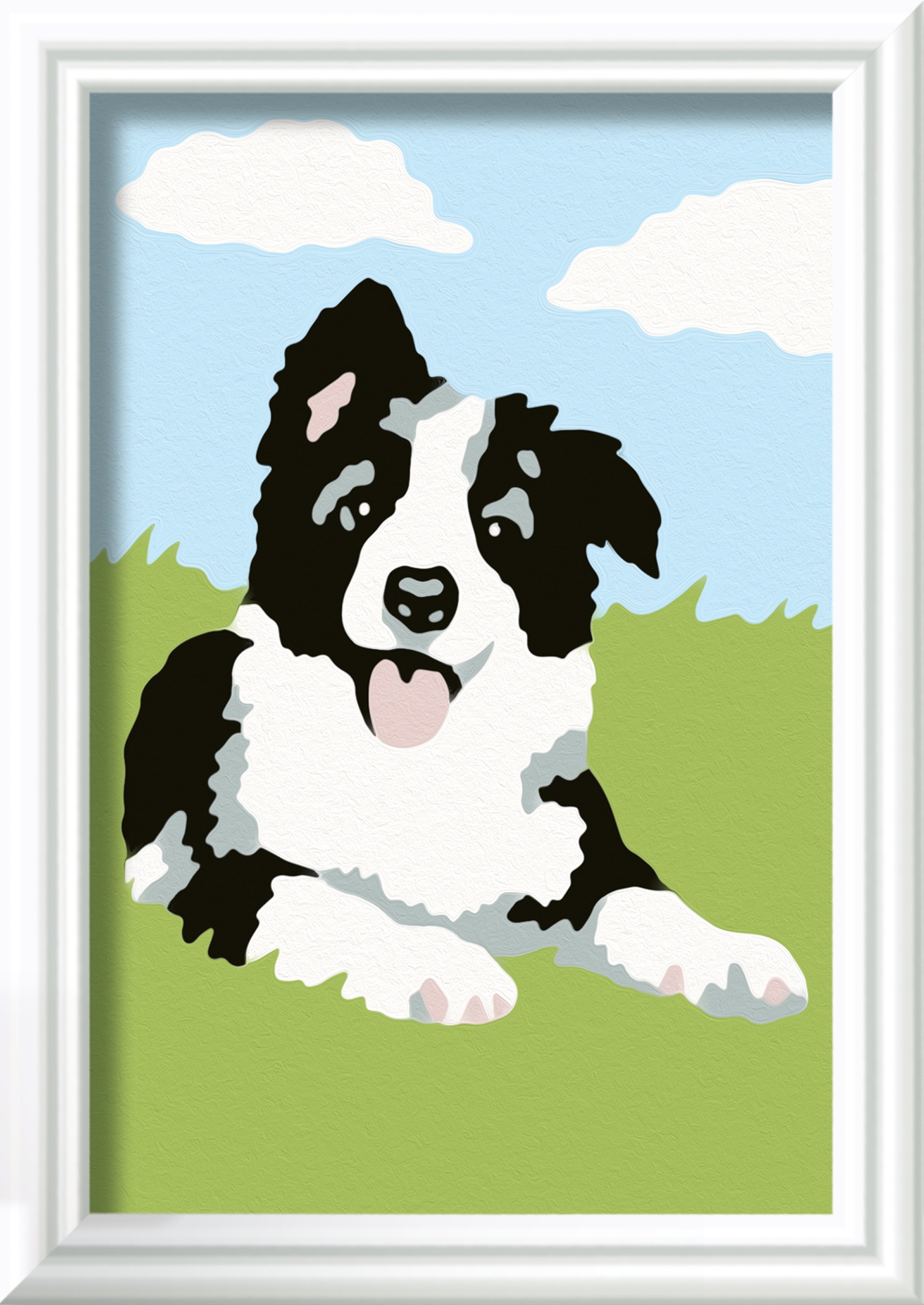 Ravensburger Malen nach Zahlen »CreArt, Border Collie Welpe«, Made in Europe