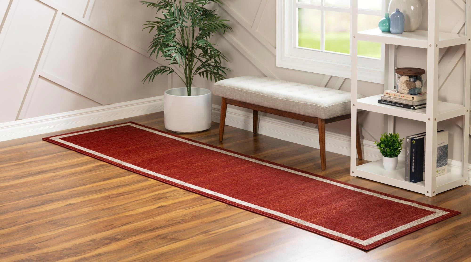 Myflair Möbel & Accessoires Läufer »Good Times«, rechteckig, 13 mm Höhe, Teppich-Läufer, Kurzflor, gewebt, melierte Optik, mit Bordüre