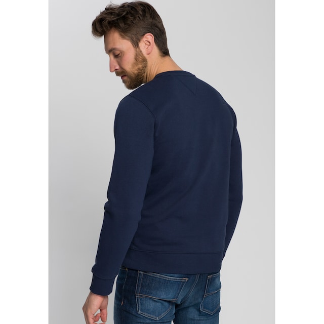 Black Friday Tommy Jeans Sweatshirt »TJM REGULAR FLEECE C NECK«, mit  Markenlogo auf der Brust | BAUR