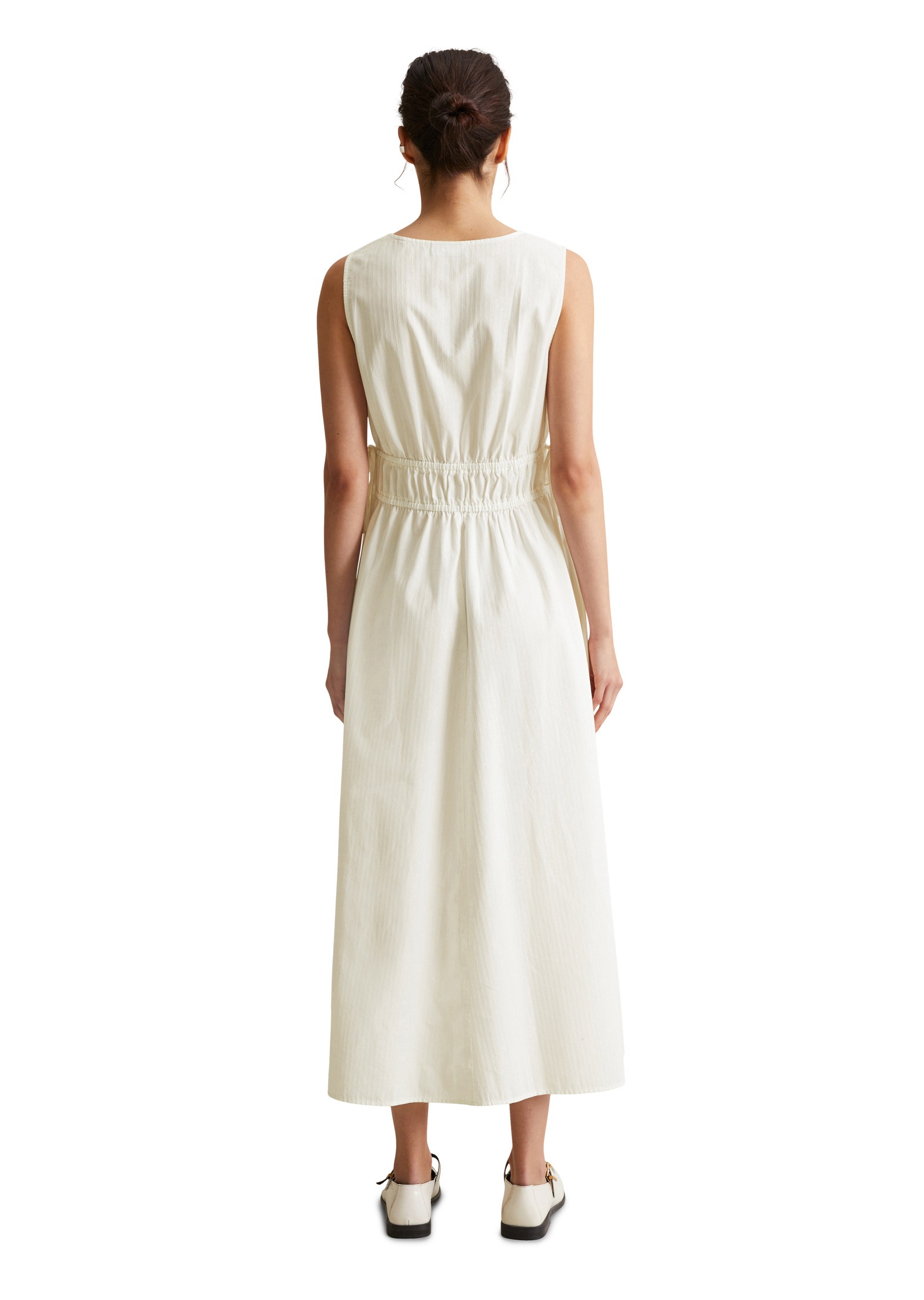 Thumbnail - Marc OPolo DENIM Midikleid "mit Ton-in-Ton-Streifenmuster"