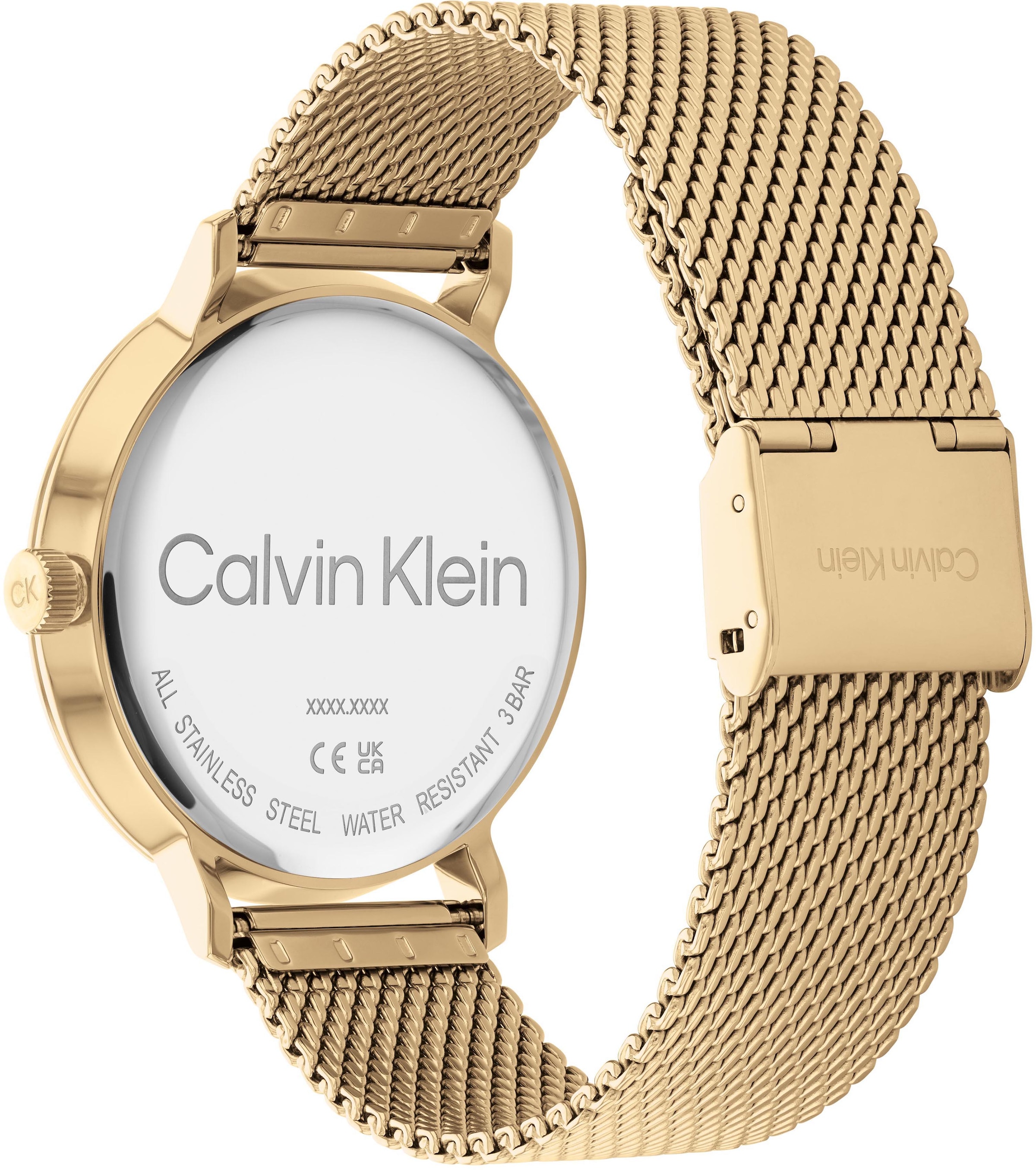 Calvin Klein Quarzuhr »MODERN«, Armbanduhr, Herrenuhr, Mineralglas, Edelstahlarmband, analog