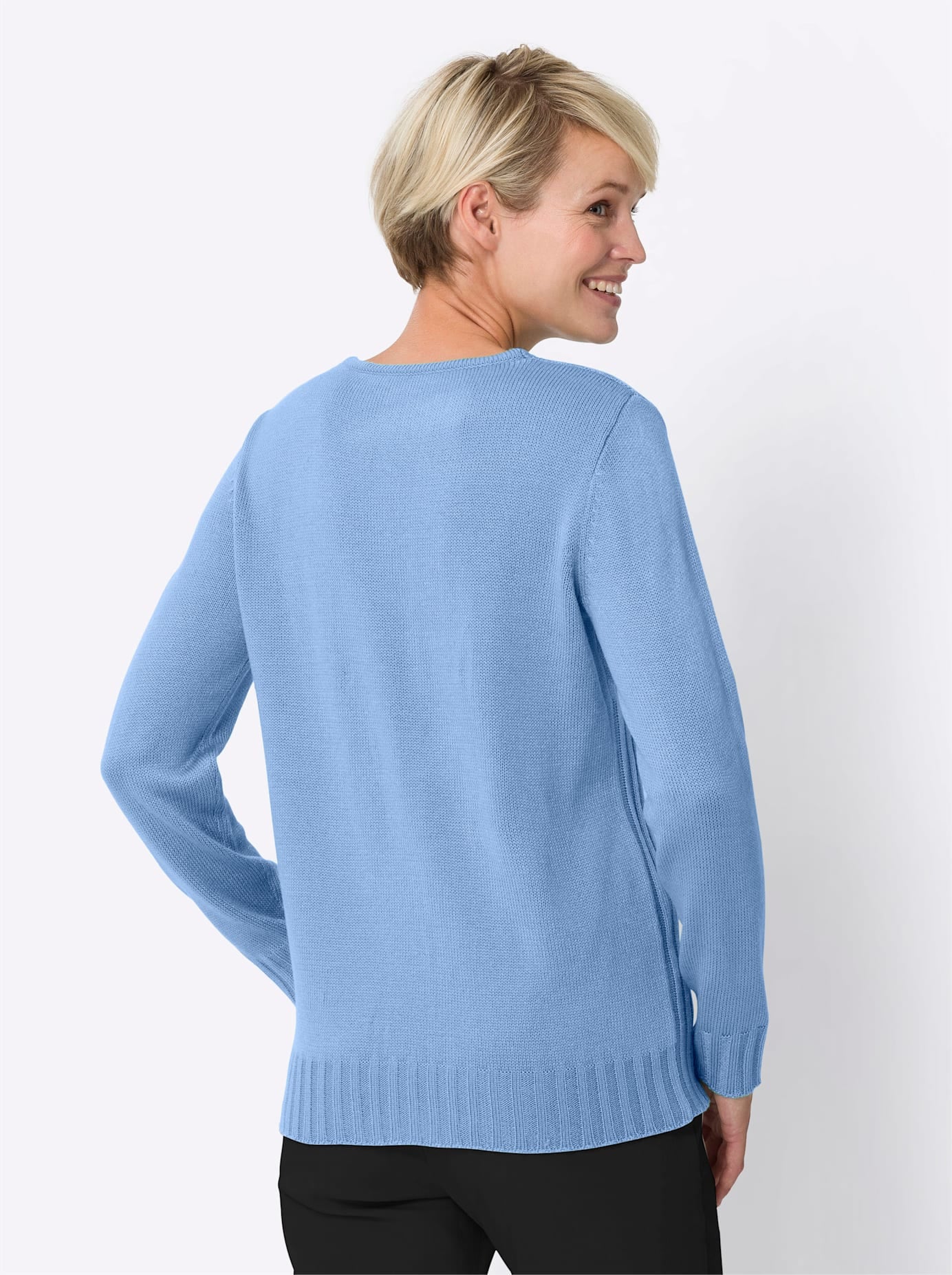 Classic Basics Strickpullover "Langarm-Pullover" günstig online kaufen