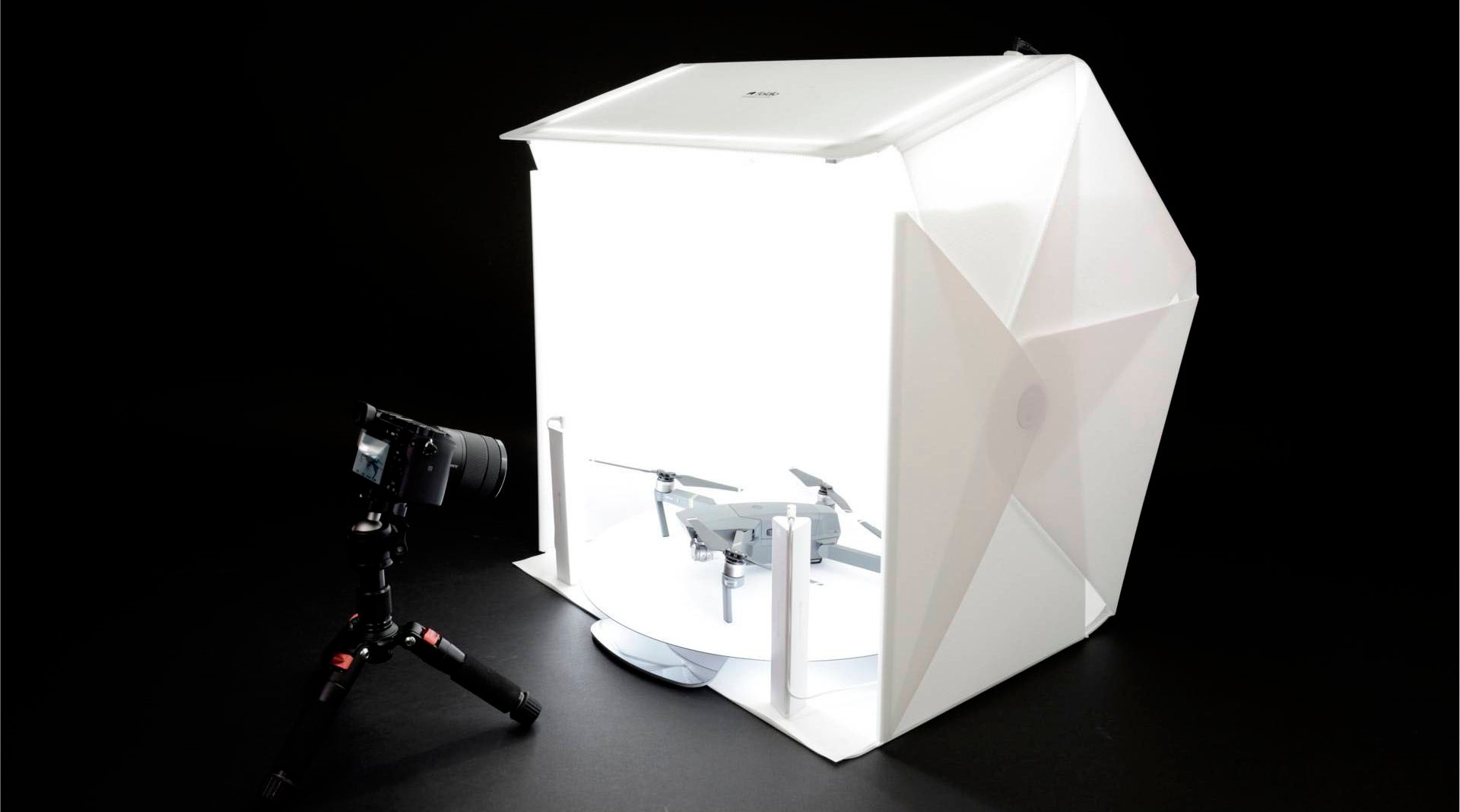 Orangemonkie PVC-Auflage »Extension Kit für Foldio 360«, Erweitert den Drehteller von 25 cm auf 50 cm