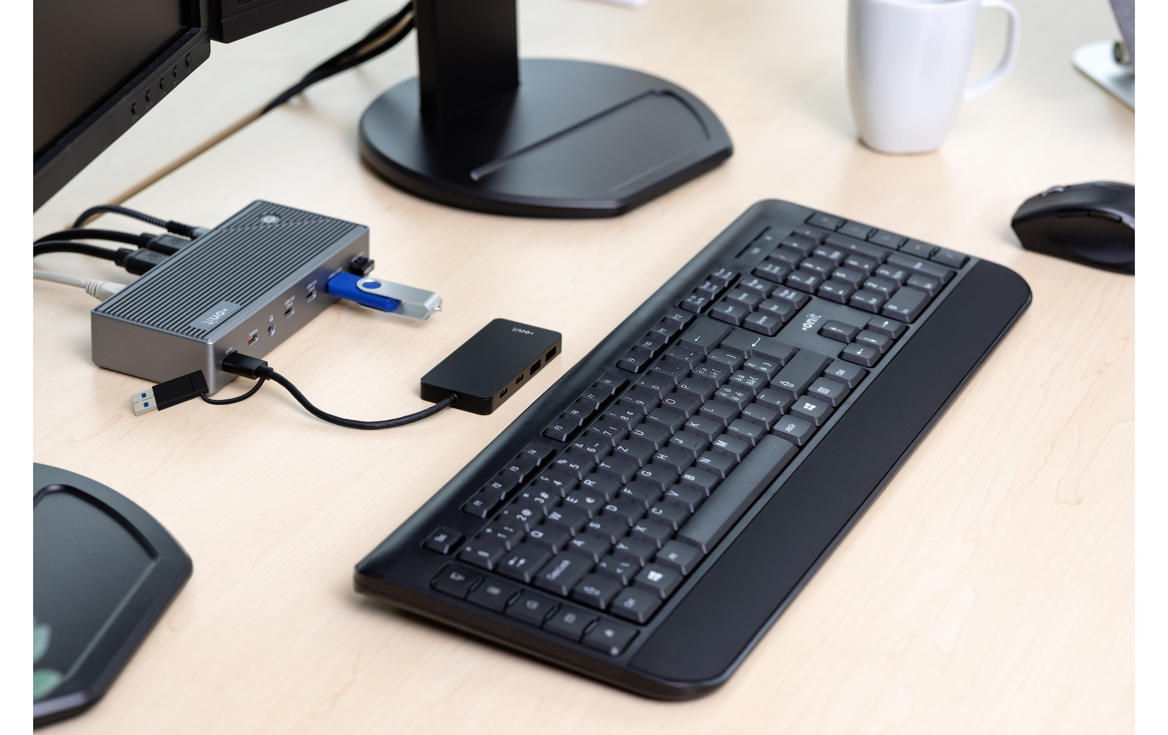 onit USB-Adapter »USB-Hub C/A – 4C«