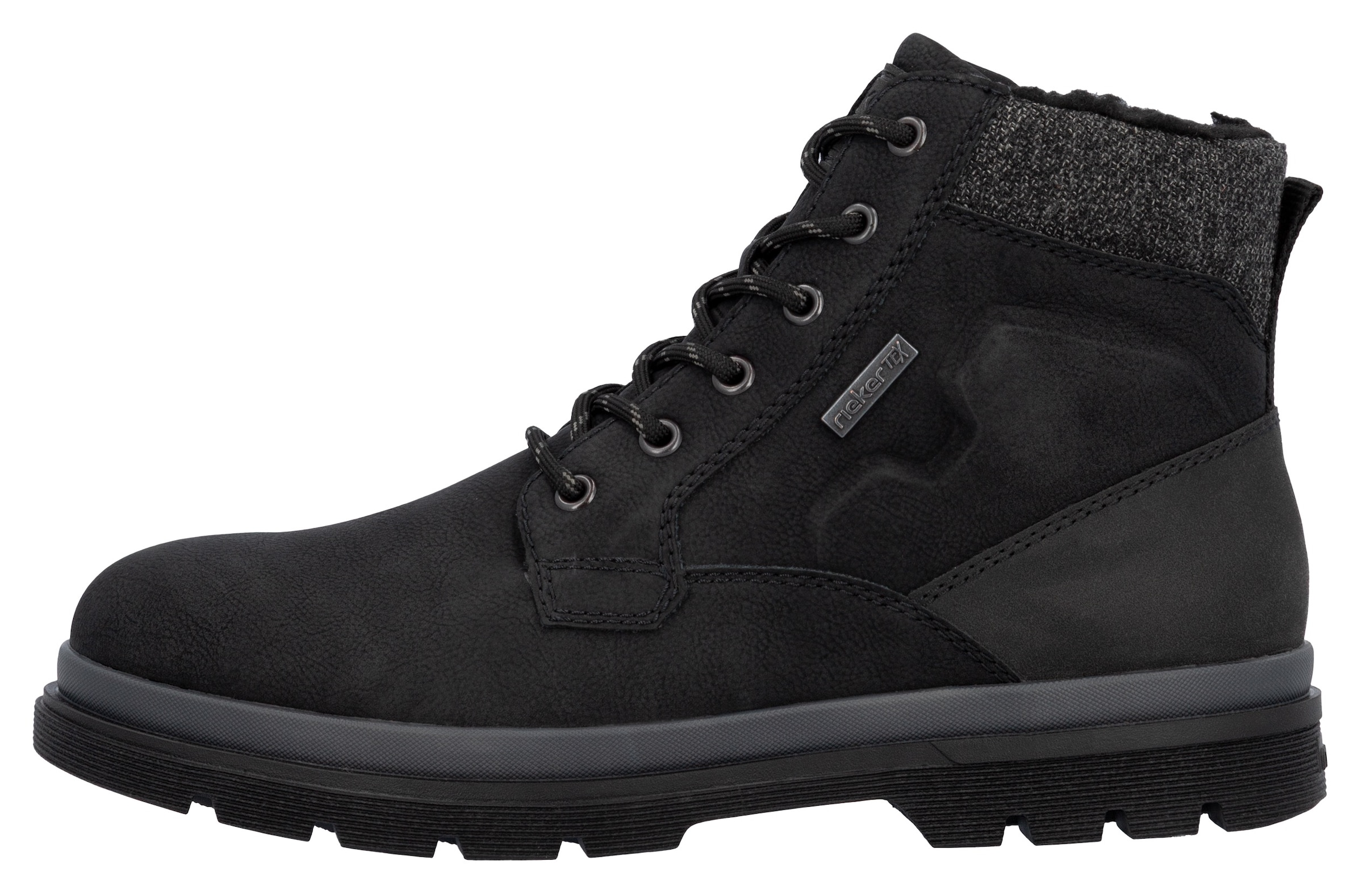 Rieker Winterstiefelette, Winterboots, Schnürboots mit Innenreißverschluss und RiekerTex