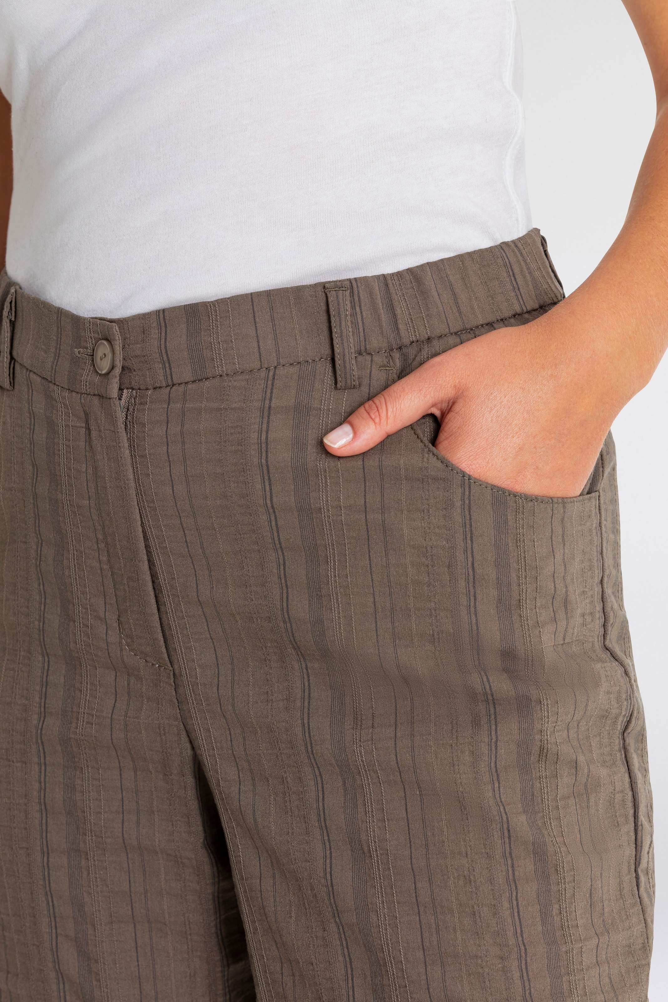 Thumbnail - KjBRAND Stretch-Hose "Babsie" mit Taschen