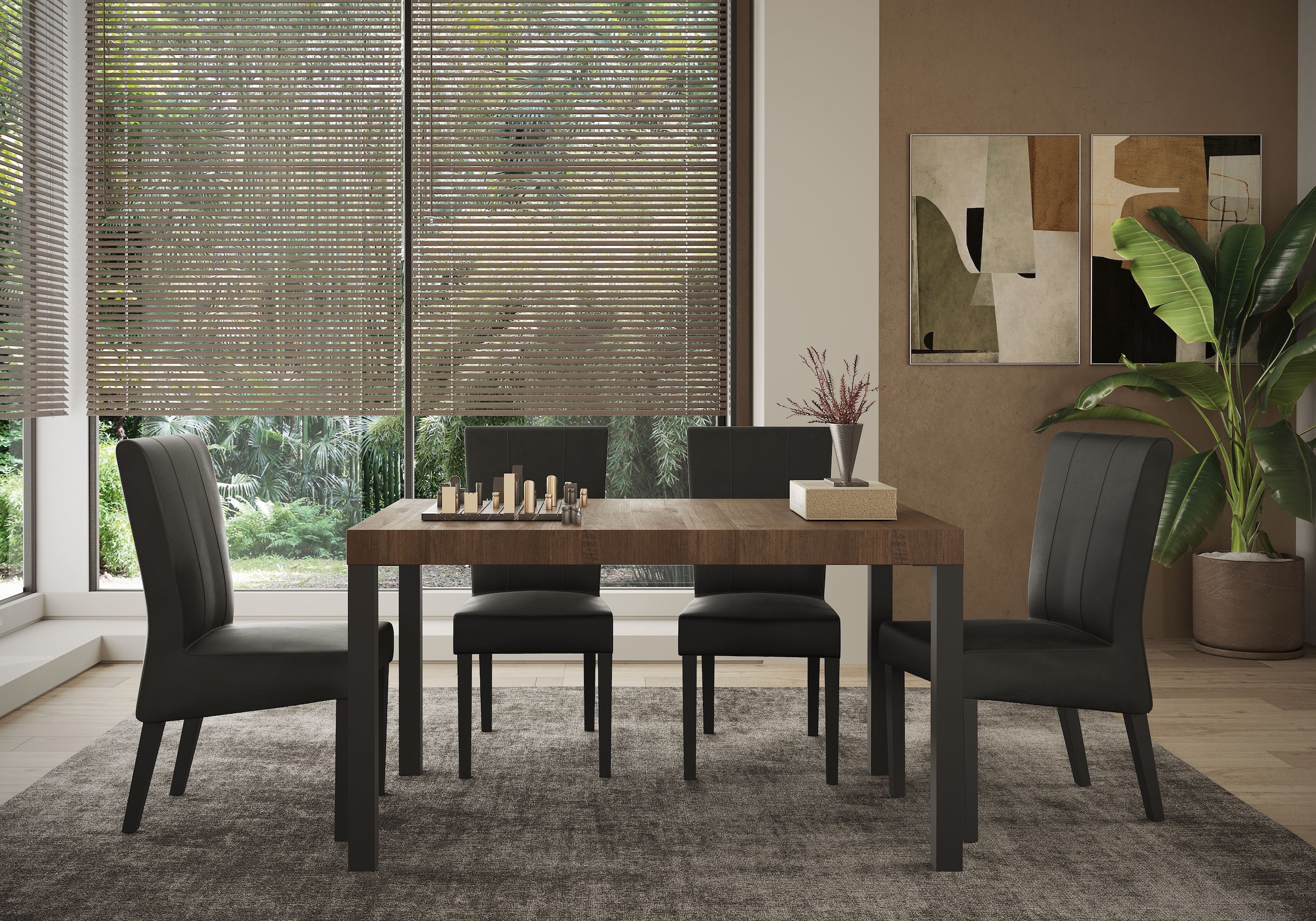 Home affaire Esstisch "Everest 140 x 88 cm, Küchentisch, Esszimmertisch" mo günstig online kaufen