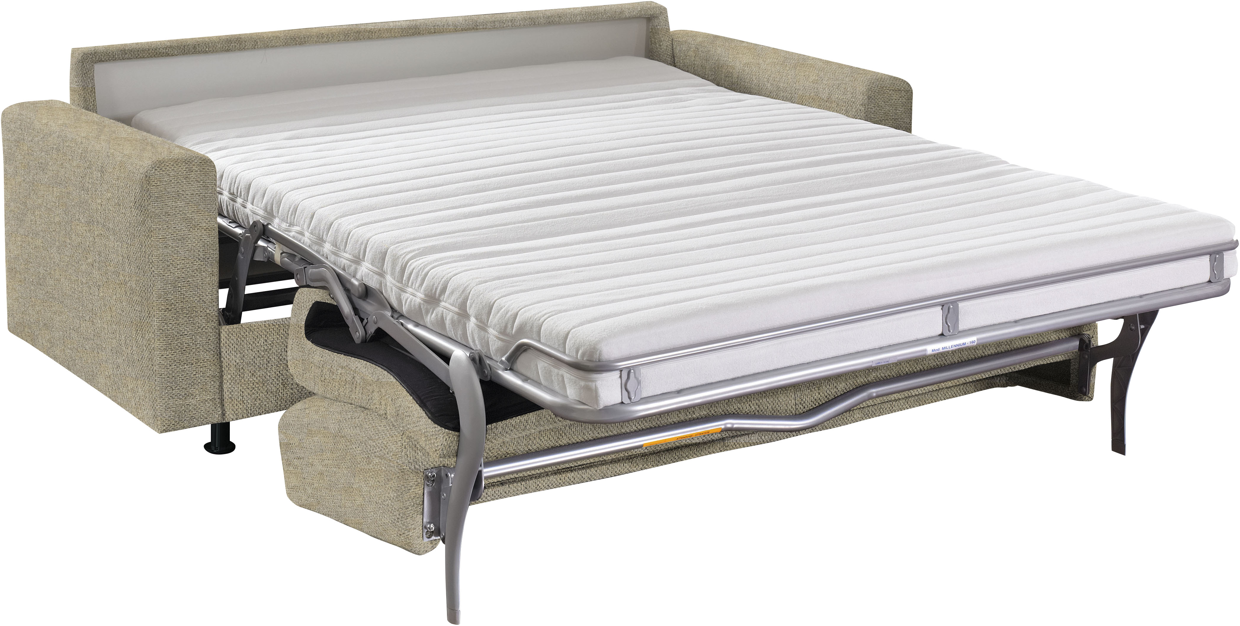 Thumbnail - Bali Schlafsofa "Messina" Dauerschläfer in 140 und 160er Breite. 3 Matratzen zur Auswahl