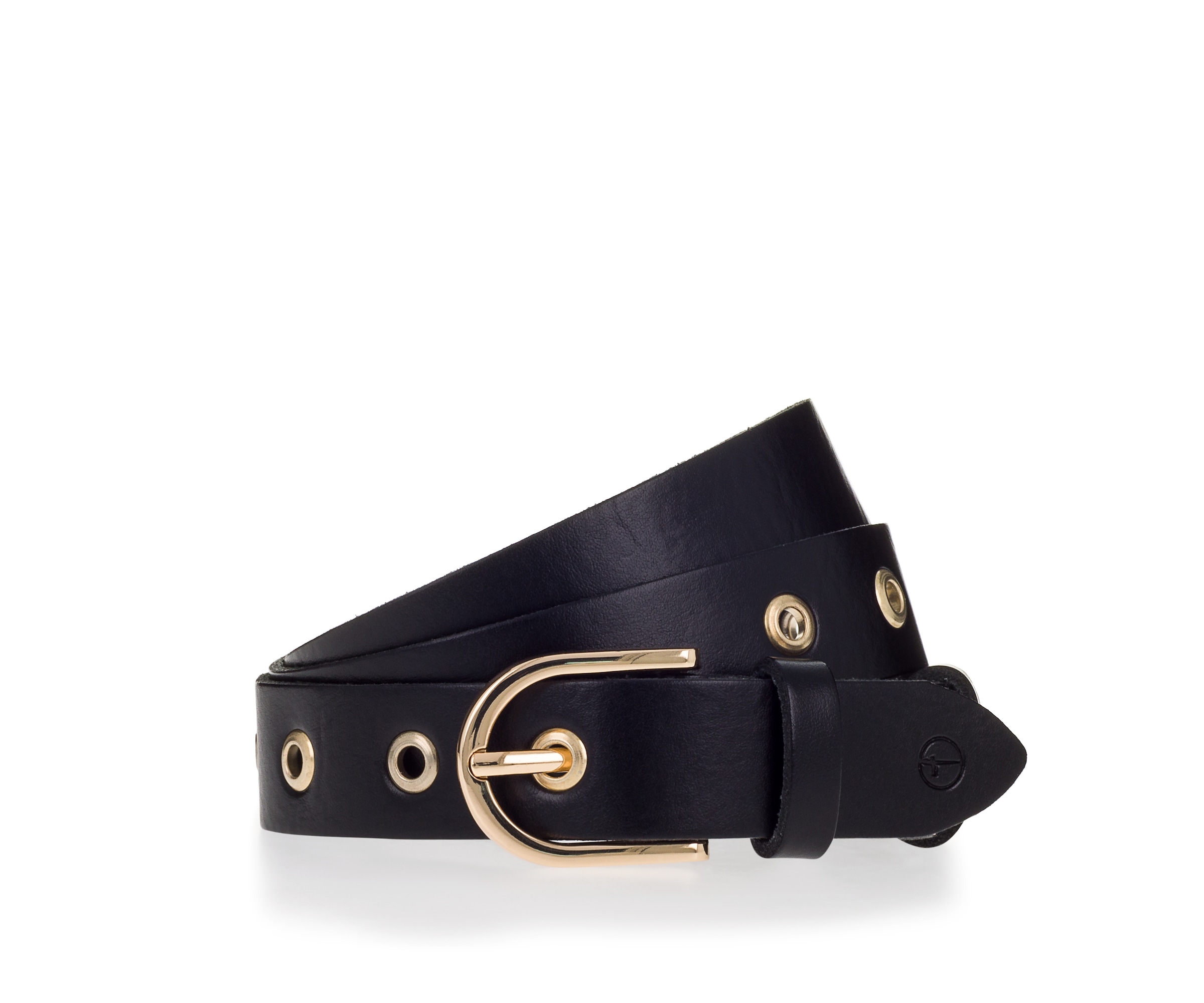 Tamaris Ledergürtel Goldene Ösen günstig online kaufen