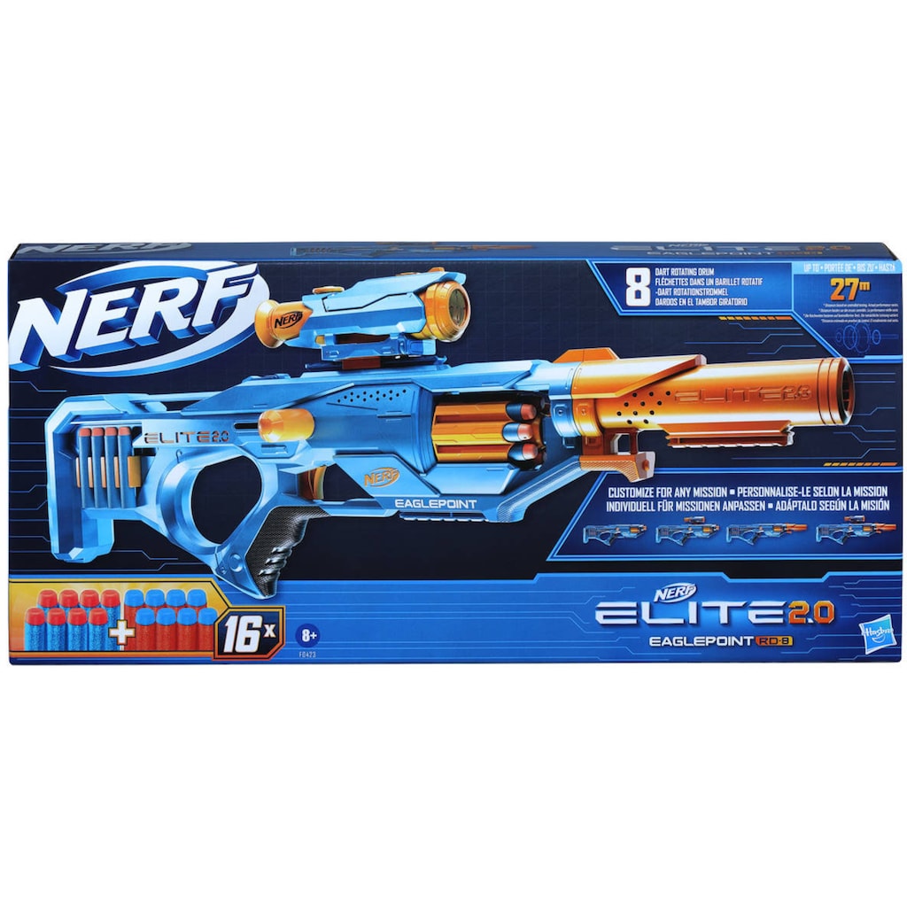 Hasbro Blaster »Nerf Elite 2.0 Eaglepoint RD-8«