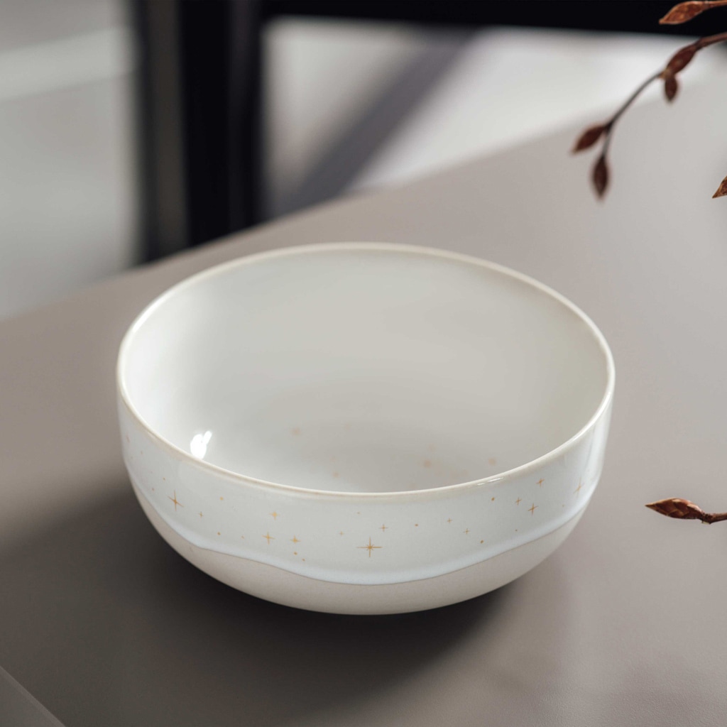 like. by Villeroy & Boch Schale »Bowls Winter Glow ø 15 cm 6er Set beige«