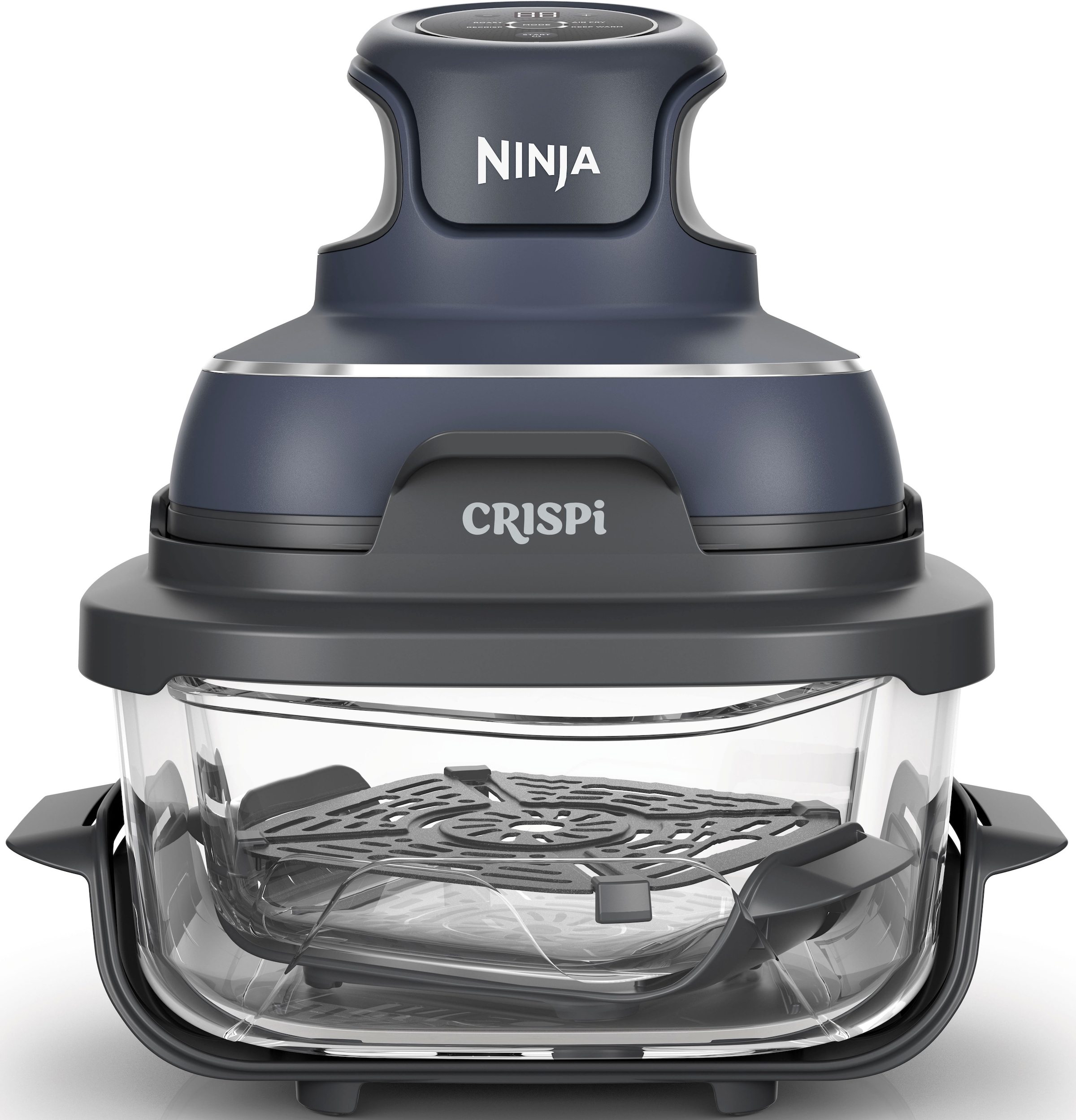 NINJA Heißluftfritteuse »CRISPi 4-in-1 Cyber Space - FN101EUGY« 1700 W tragbar