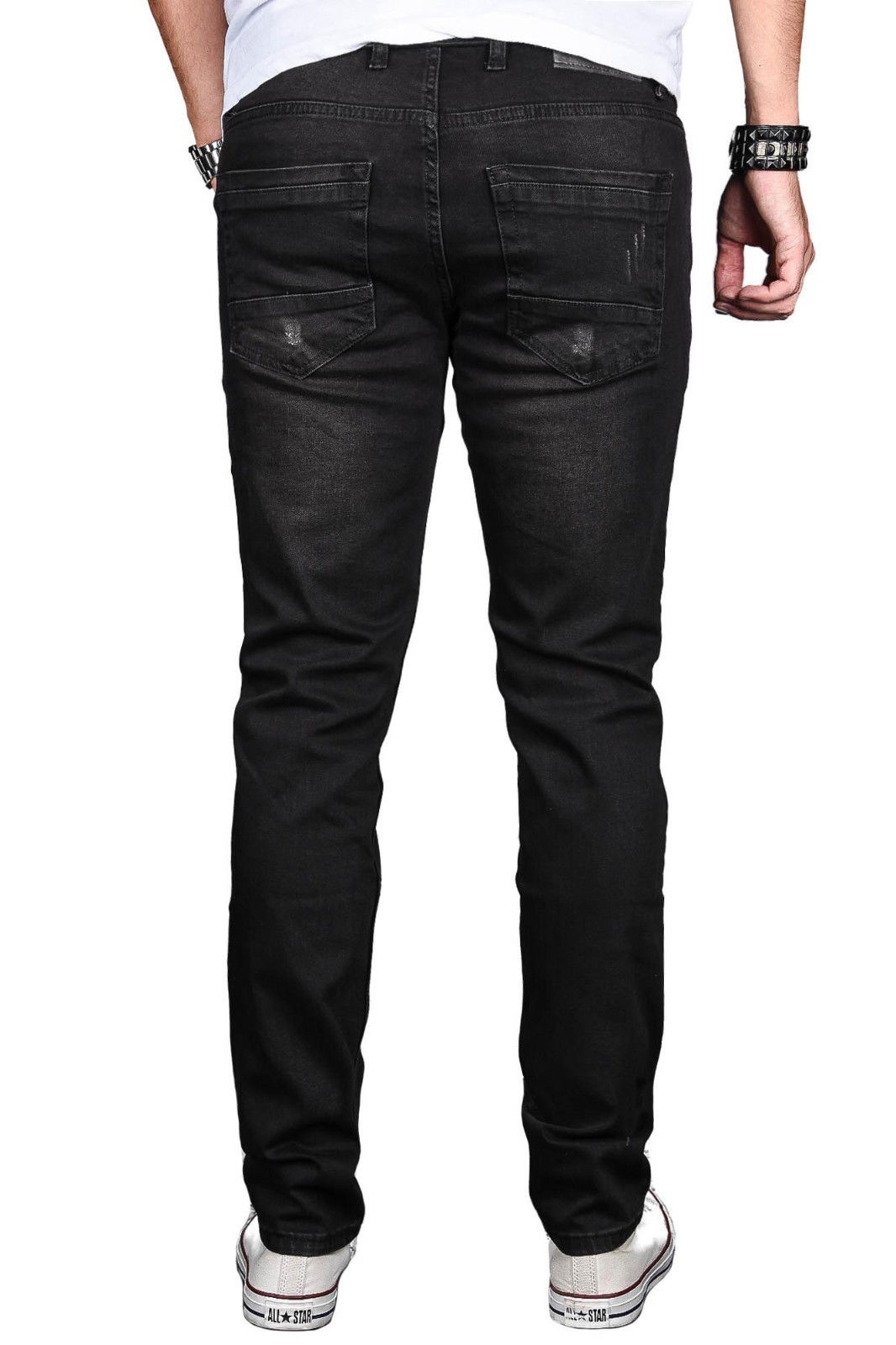 Alessandro Salvarini Slim-fit-Jeans »ASLuca«, Stretch mit Elasthan