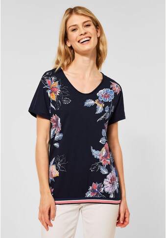 Cecil T-Shirt »CECIL T-Shirt mit Blumenprint«, mit Blumenprint kaufen