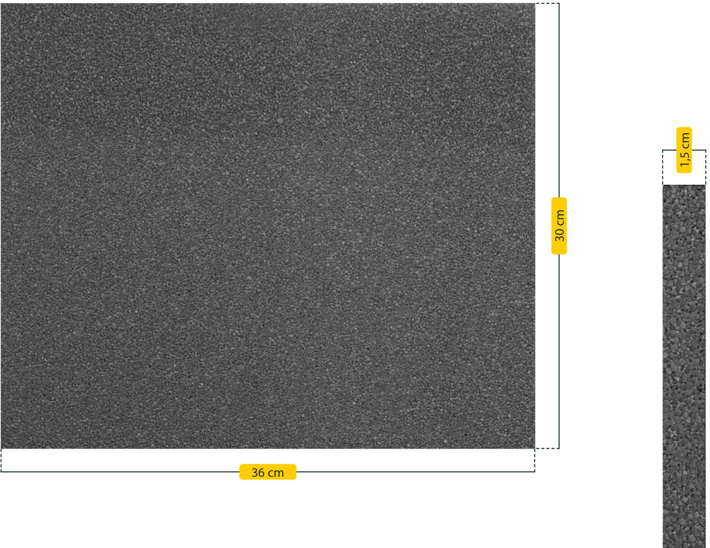 SCHELLENBERG Rollladenkastendämmung »Seitenteile 30 x 36 x 1,5 cm«, Thermoisolierung für Rollläden, Wärmedämmung