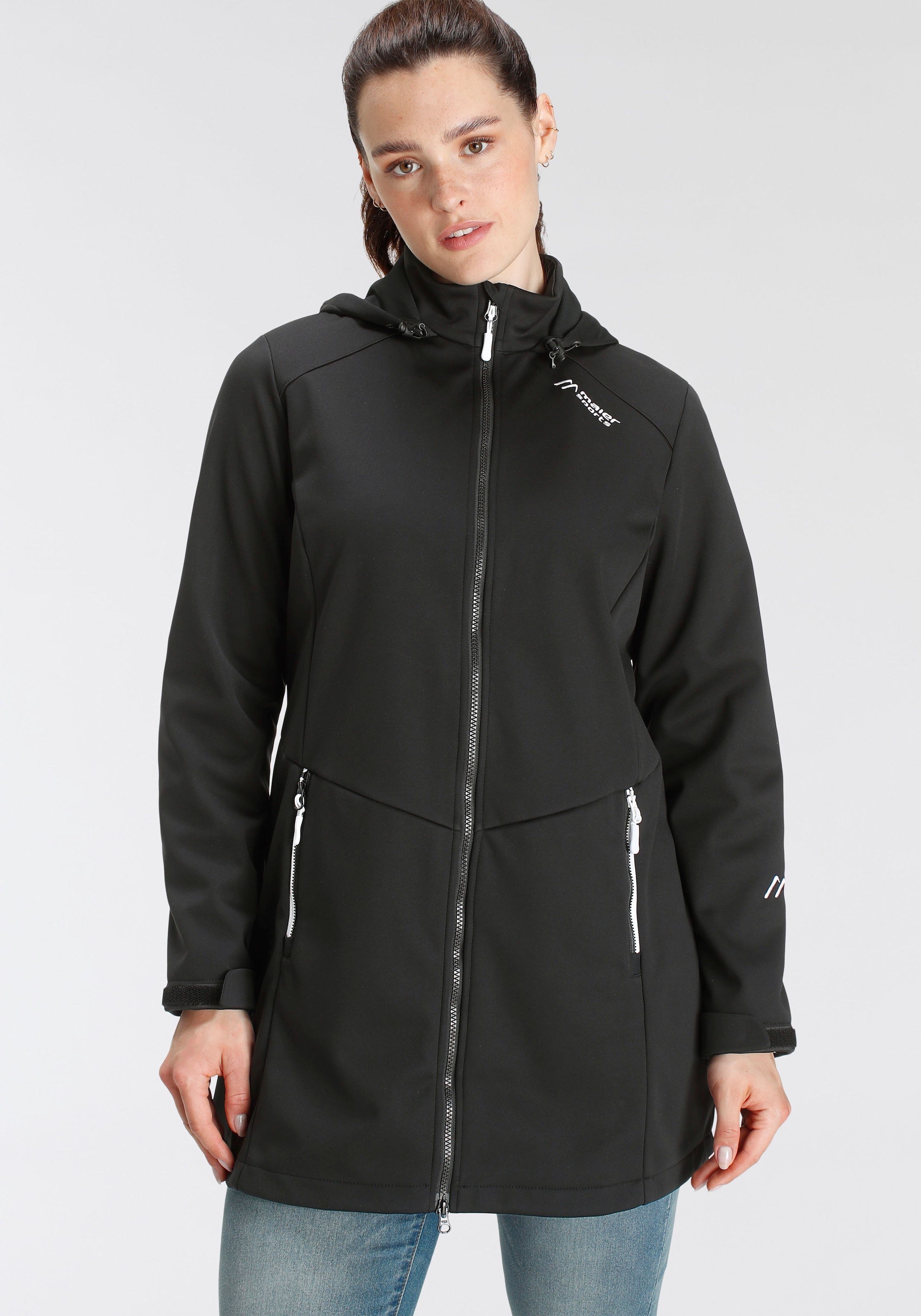 Maier Sports Softshellparka »Softshellmantel Damen«, auch in großen Größen erhältlich